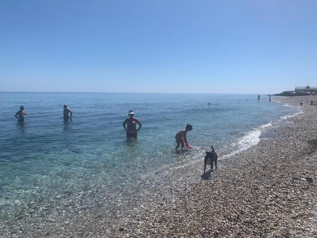 Beach in The Lost Village El Acebuchal