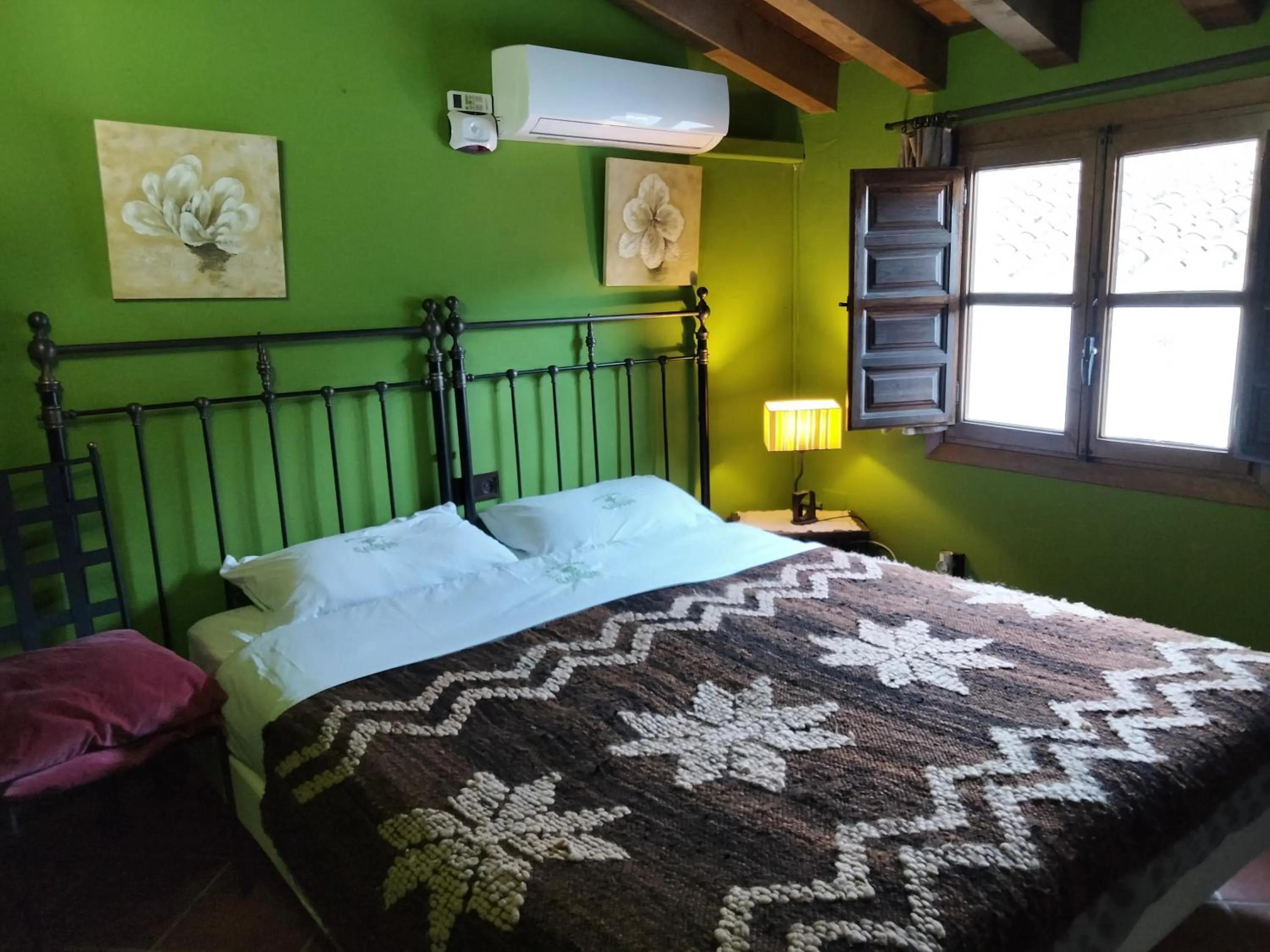 Bedroom, Bed in The Lost Village El Acebuchal