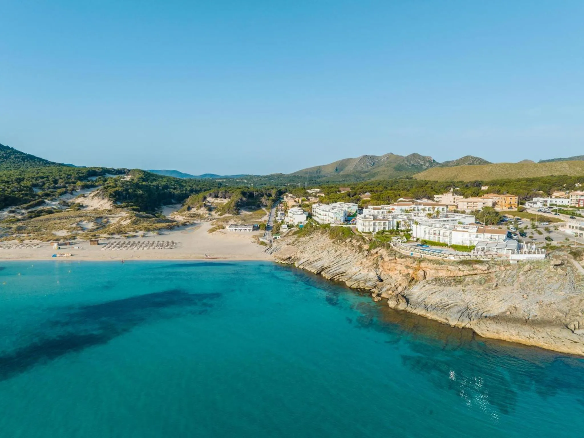Bird's eye view in VIVA Cala Mesquida Resort & Spa