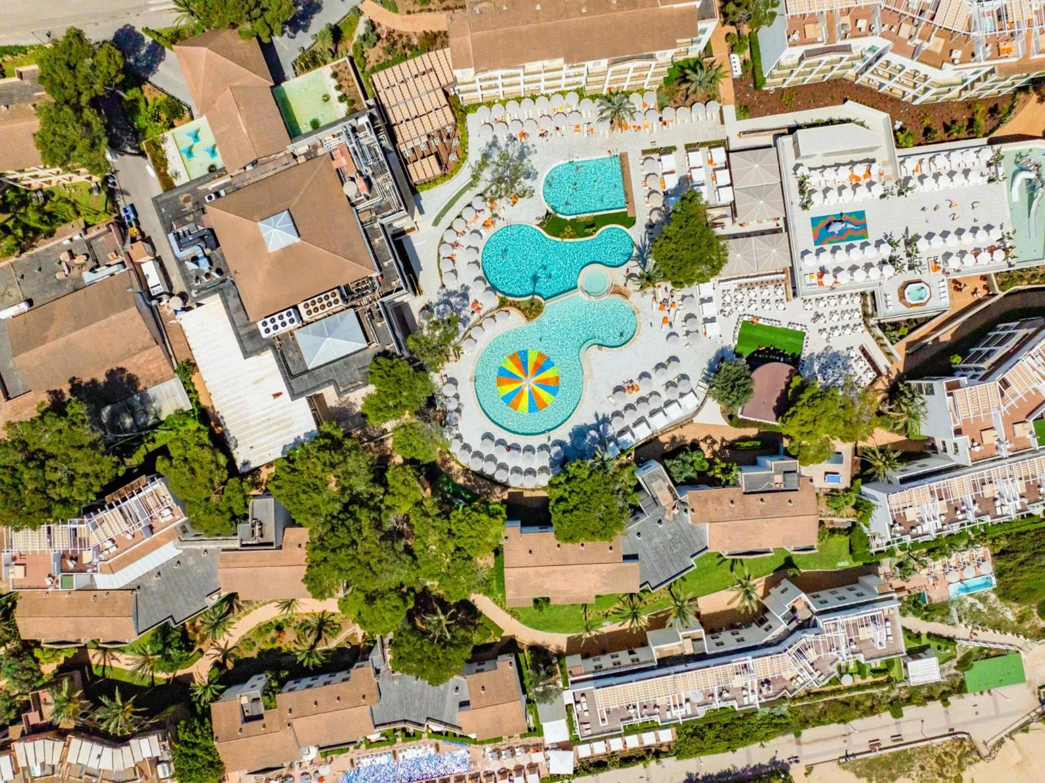 Bird's eye view in VIVA Cala Mesquida Resort & Spa