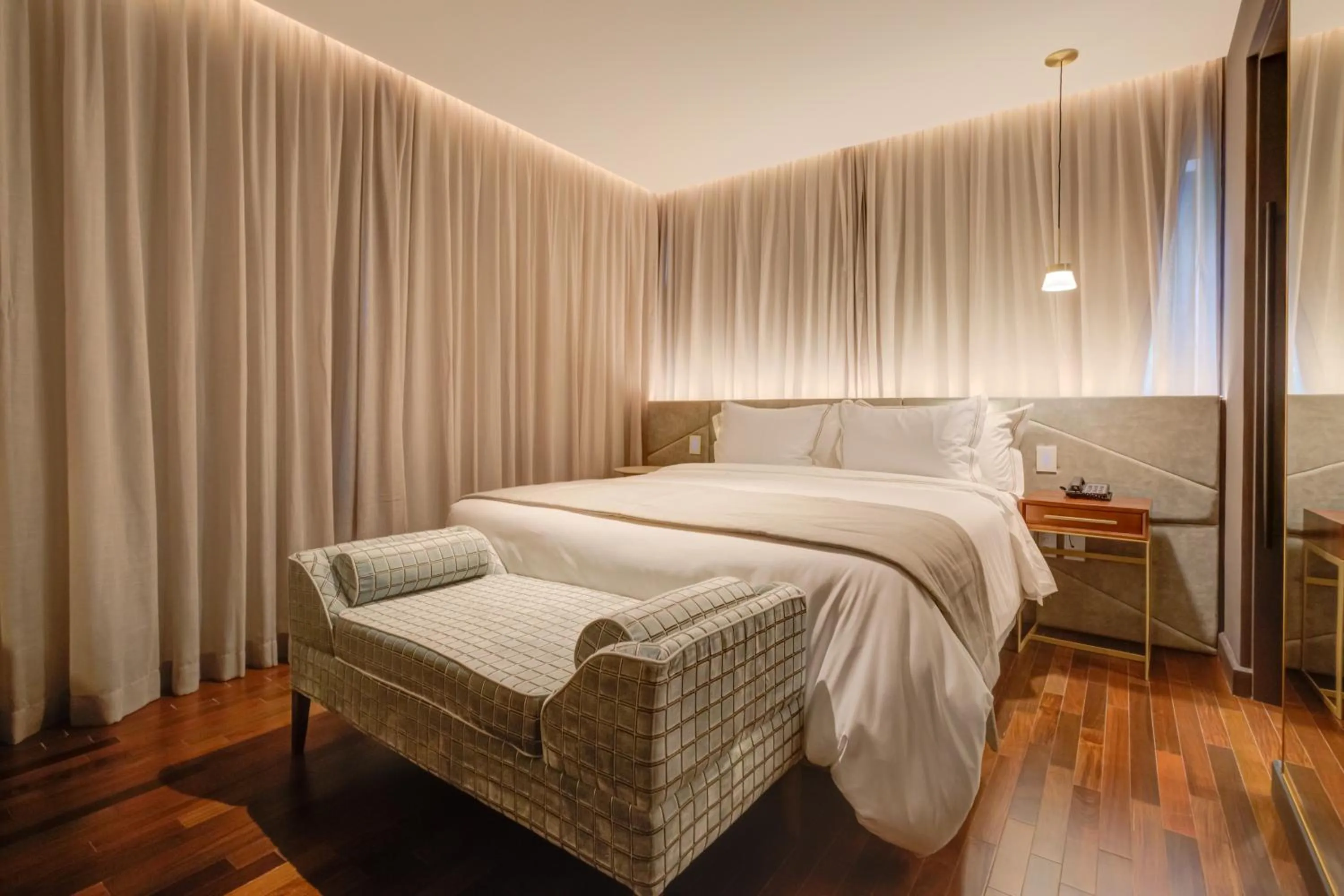 Bedroom, Bed in Qoya São Paulo Paulista, Curio Collection by Hilton