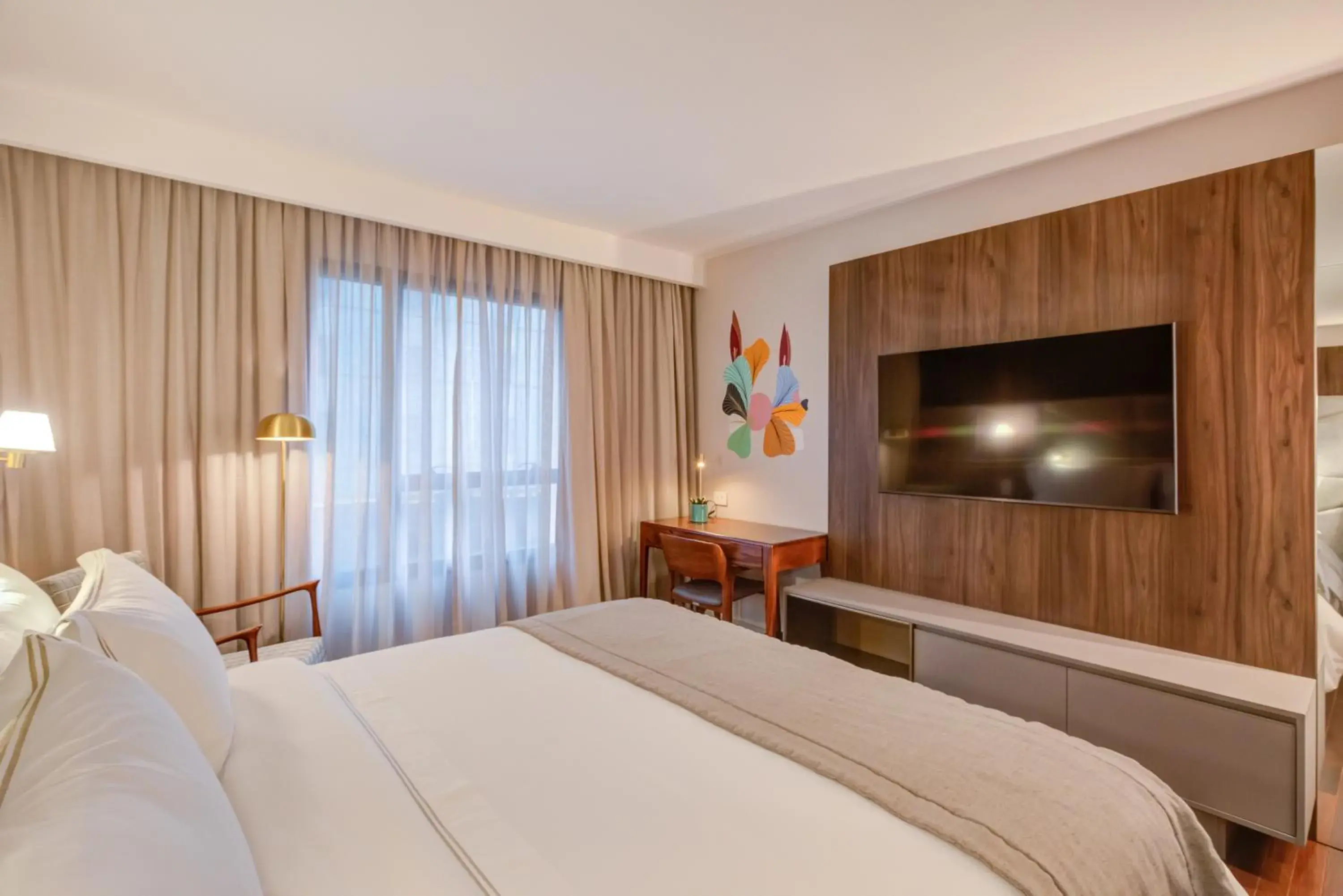 Double Room - single occupancy - Disability Access in Qoya São Paulo Paulista, Curio Collection by Hilton Double Room - single occupancy - Disability Access in Qoya São Paulo Paulista, Curio Collection by Hilton