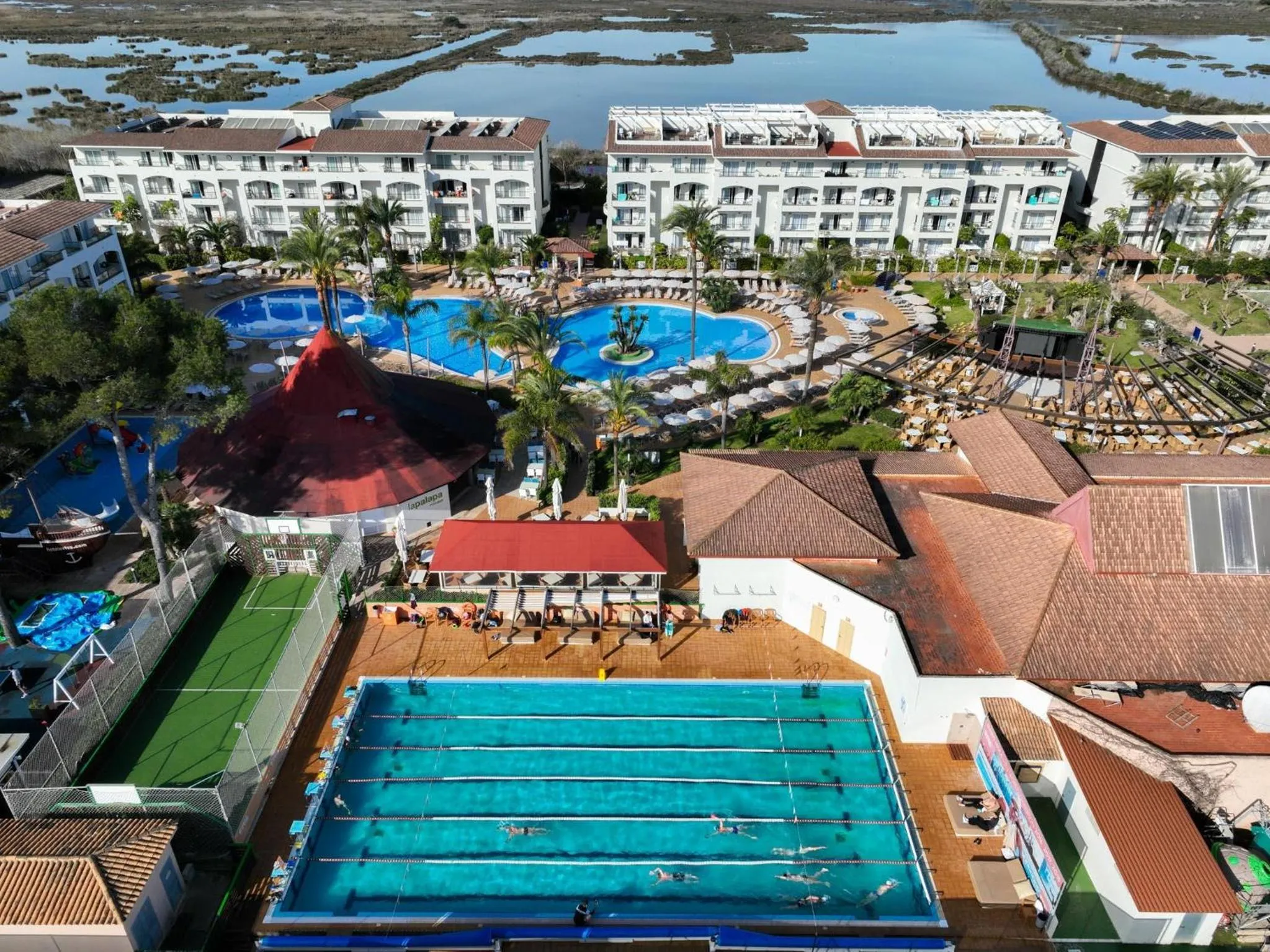 Balcony/Terrace in VIVA Blue & Spa