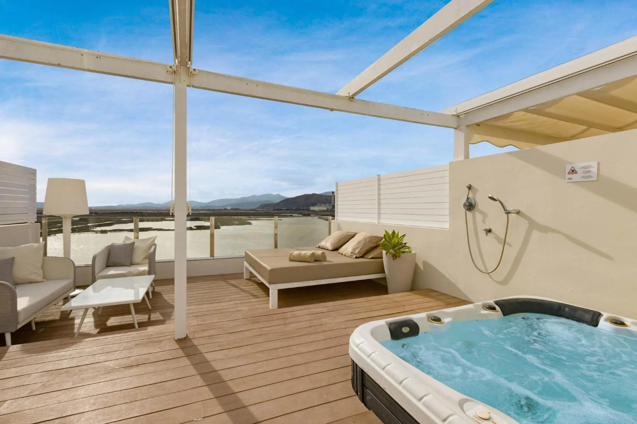 Balcony/Terrace in VIVA Blue & Spa