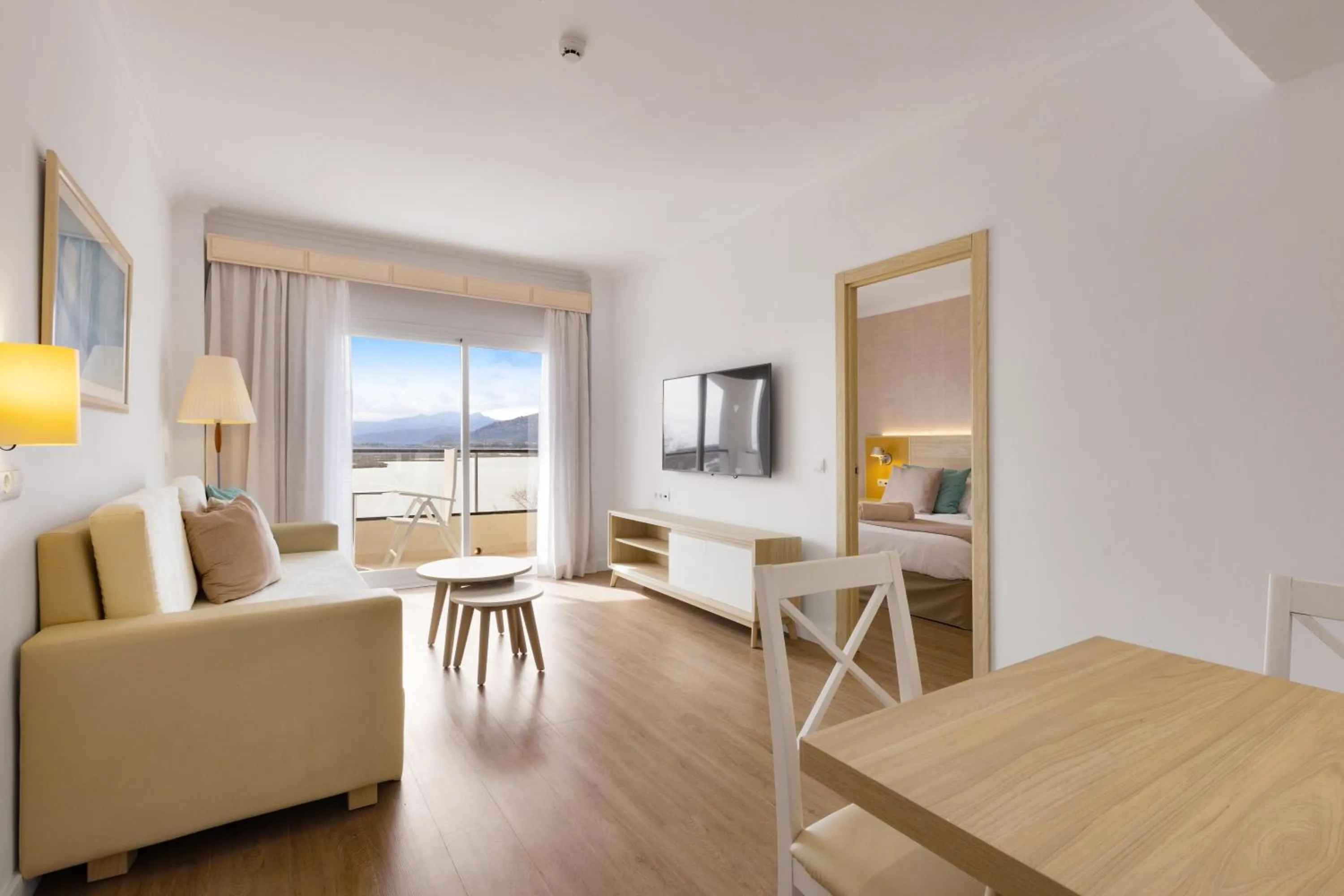 Living room in VIVA Blue & Spa