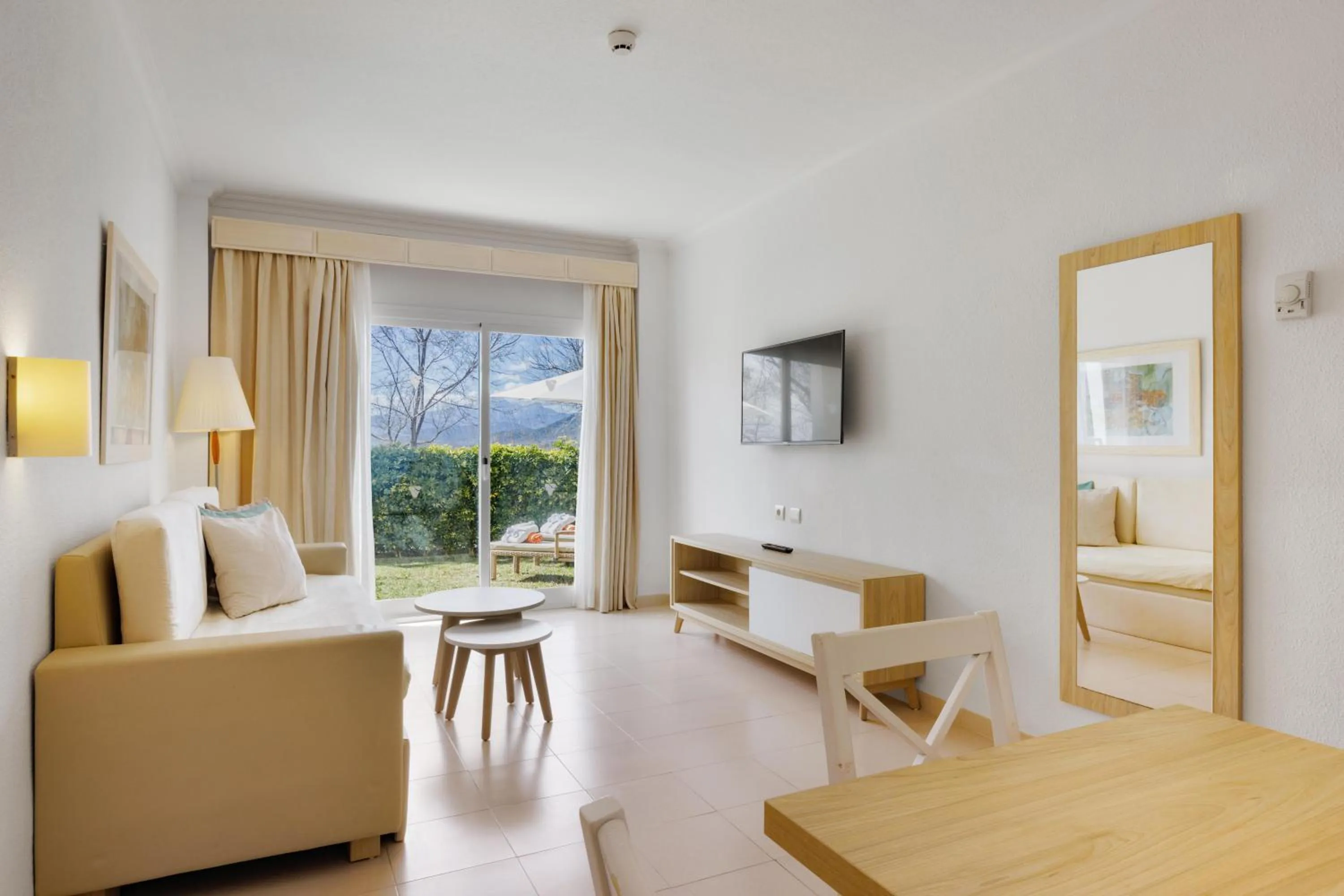 Living room in VIVA Blue & Spa