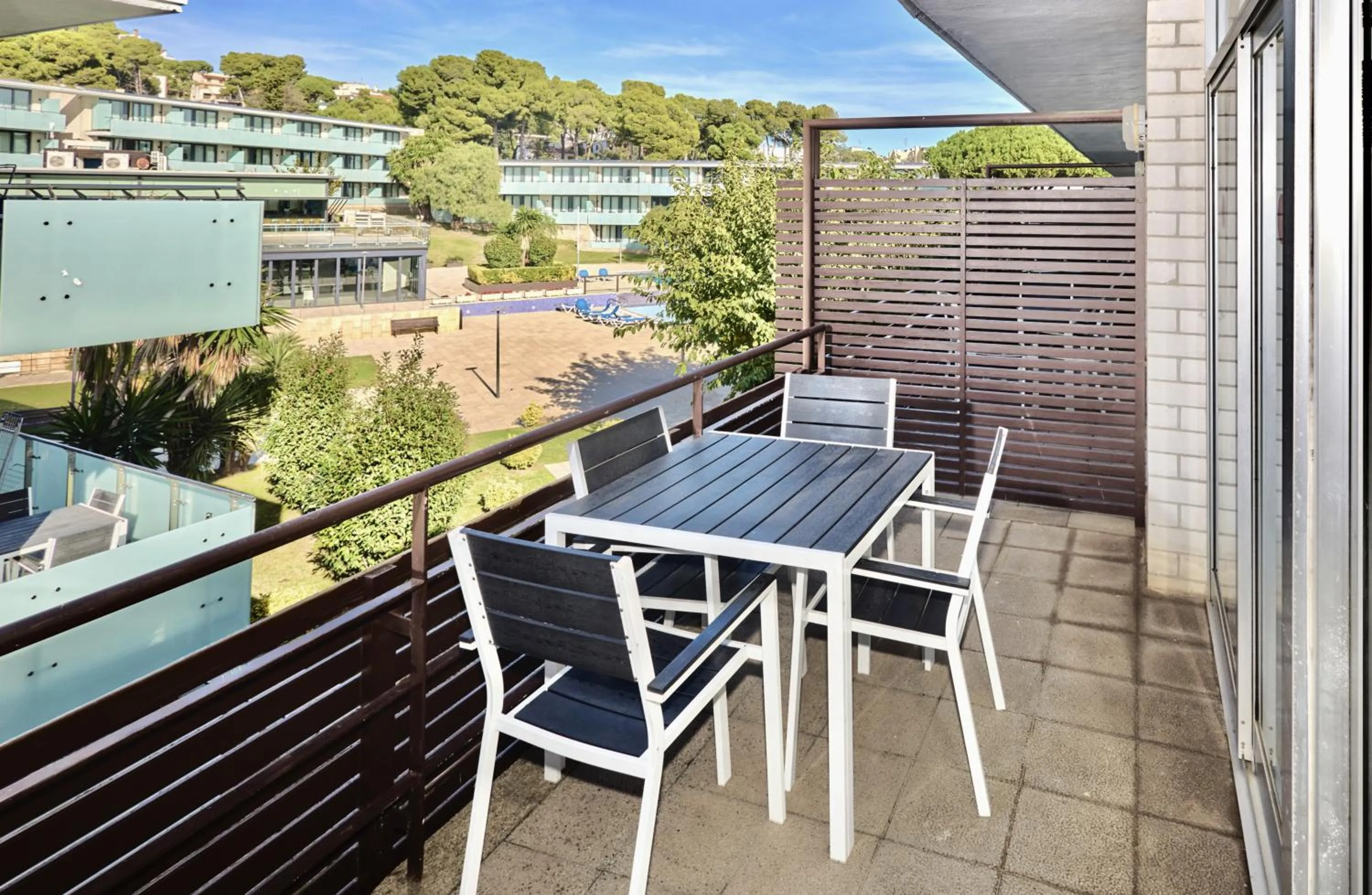 Balcony/Terrace in Aparthotel Comtat Sant Jordi
