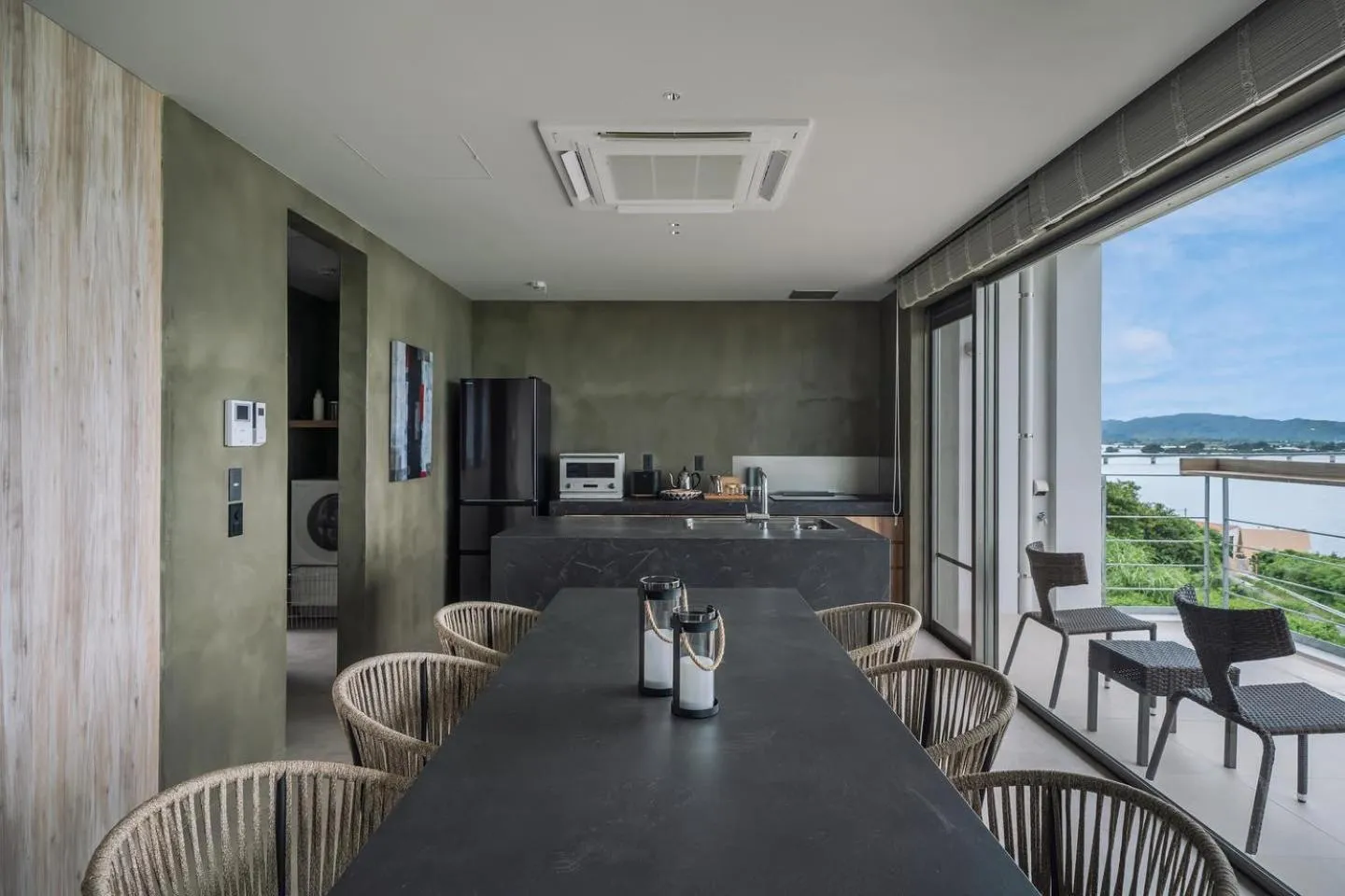 Living room in KOURI VILLA Indigo