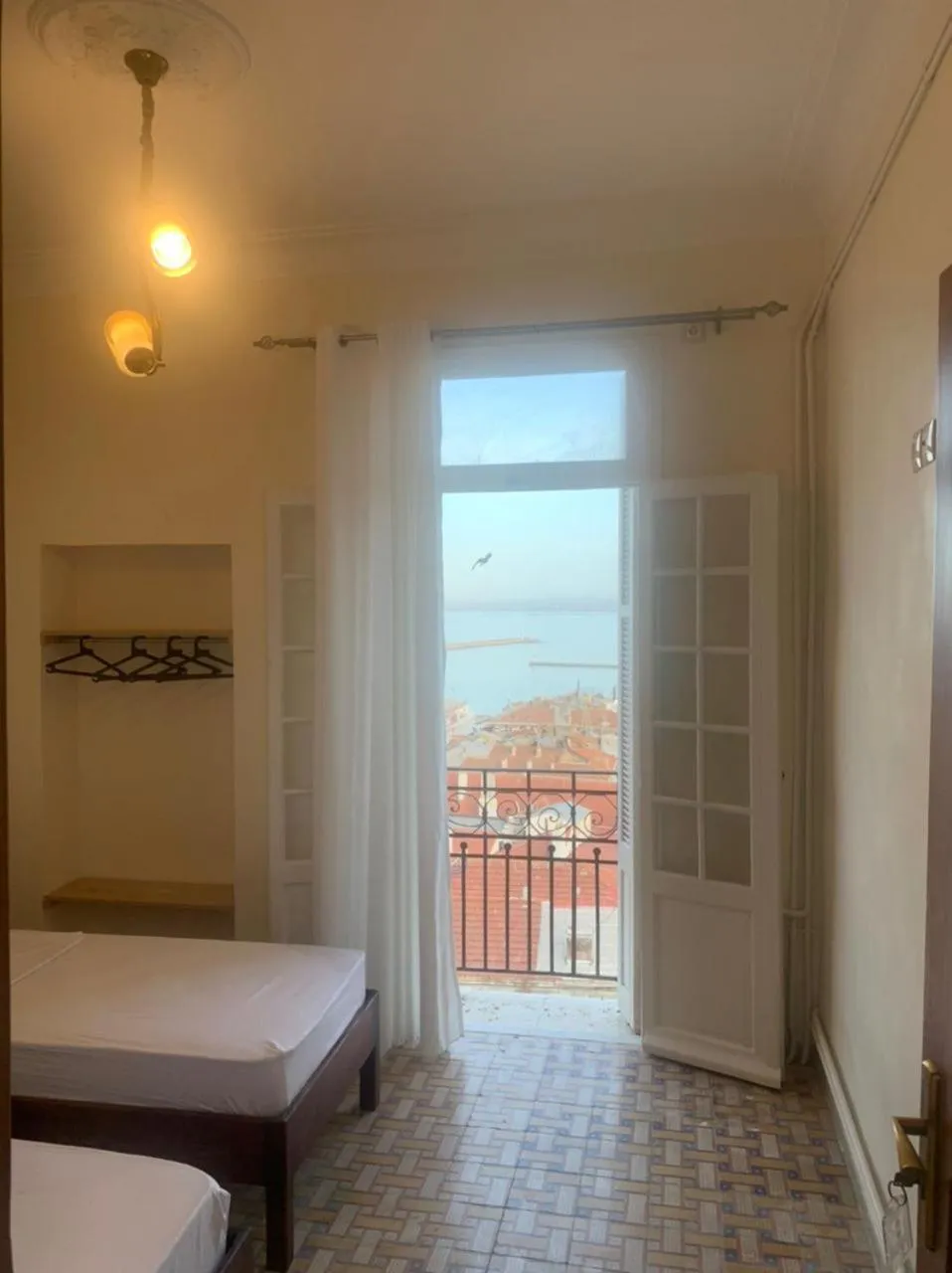 Bed in AFRIC HOTEL- Casbah