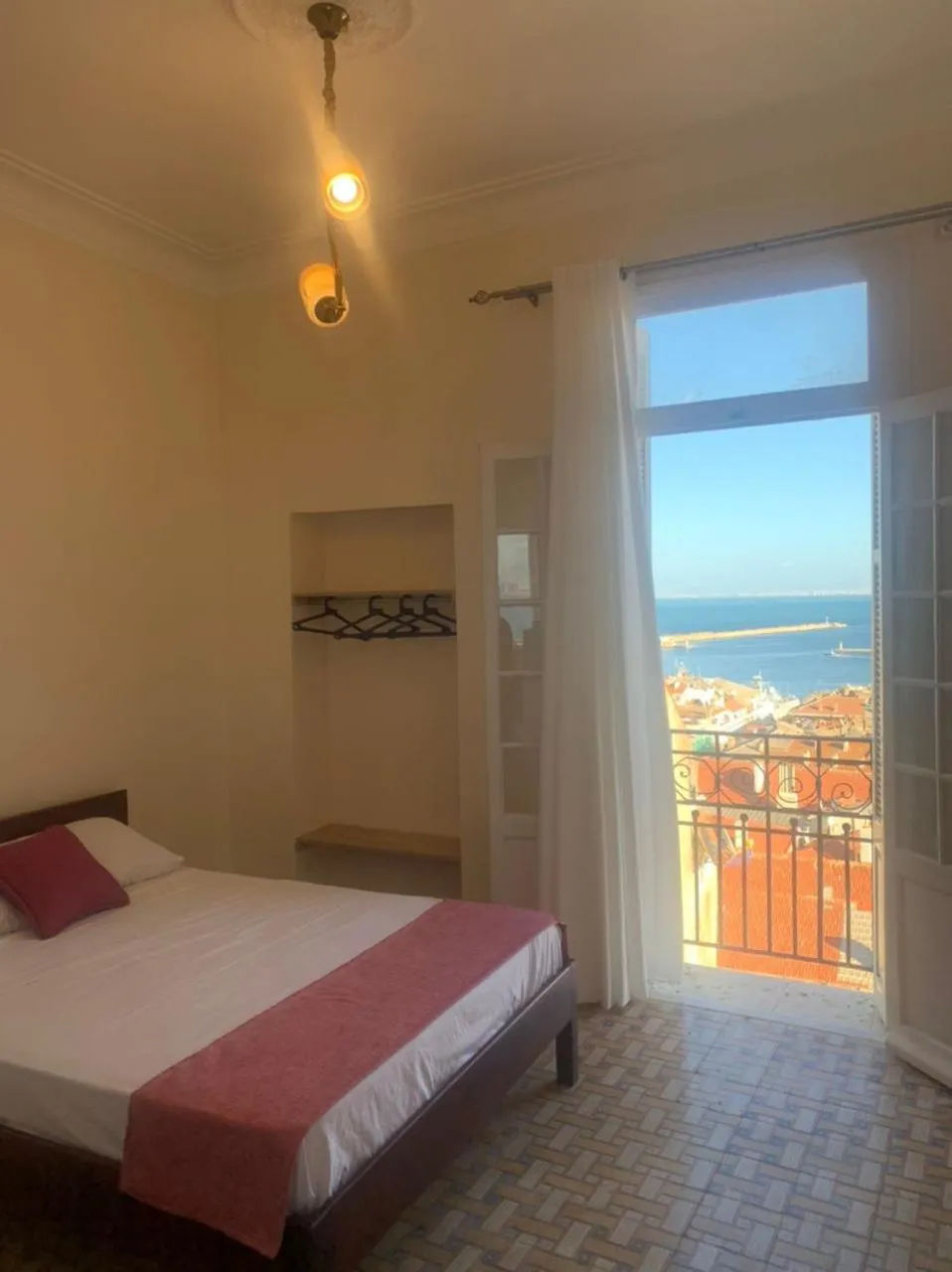 Bed in AFRIC HOTEL- Casbah