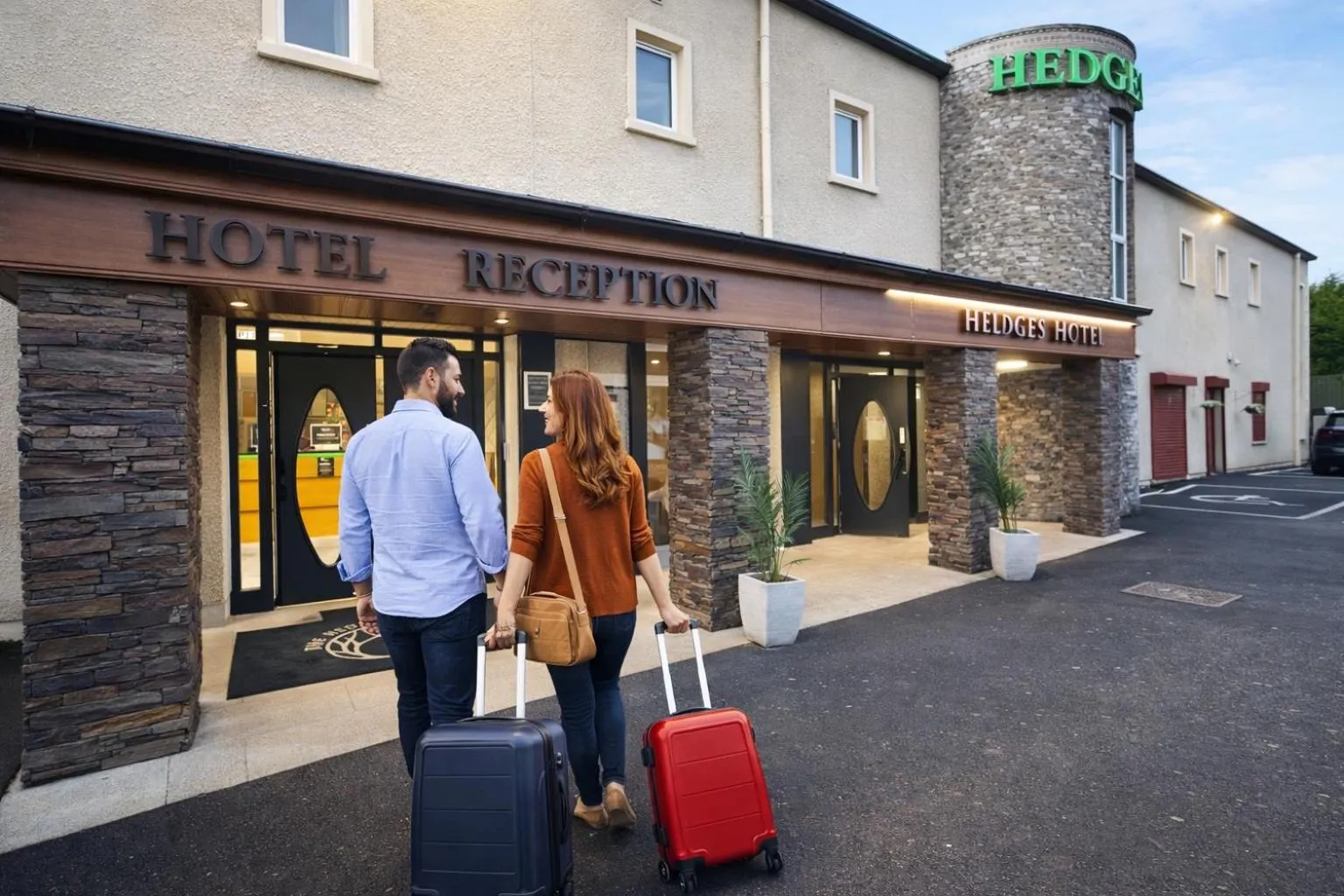 Day in The Hedges Hotel