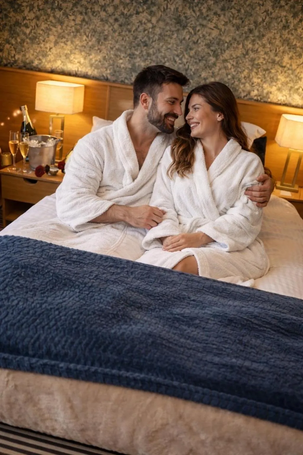 Bed in The Hedges Hotel