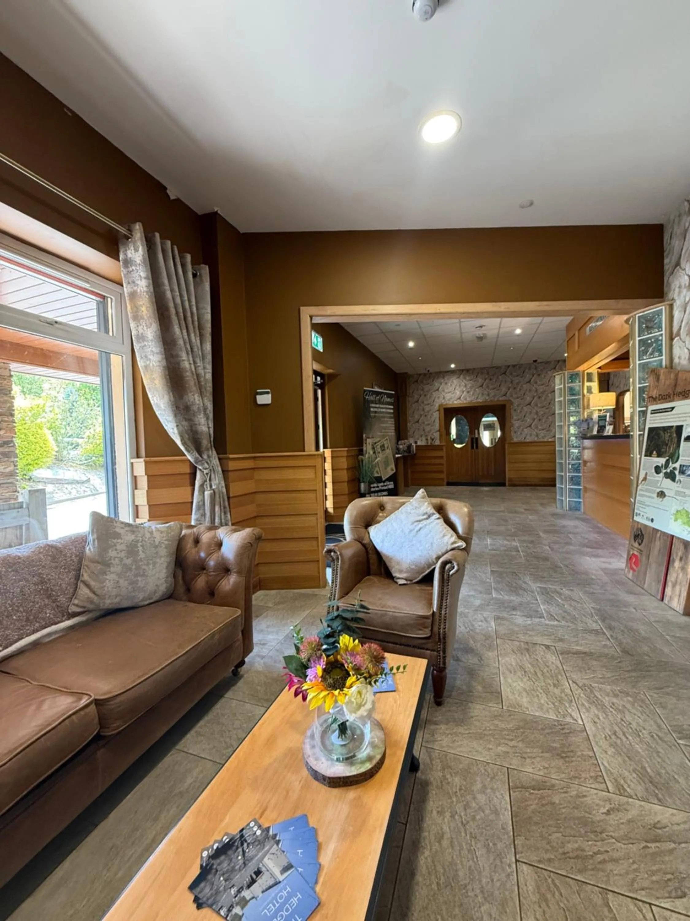 Lobby or reception in The Hedges Hotel