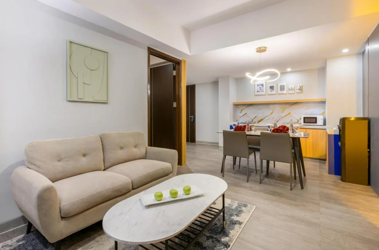 Seating area in Aston Inn Cilacap