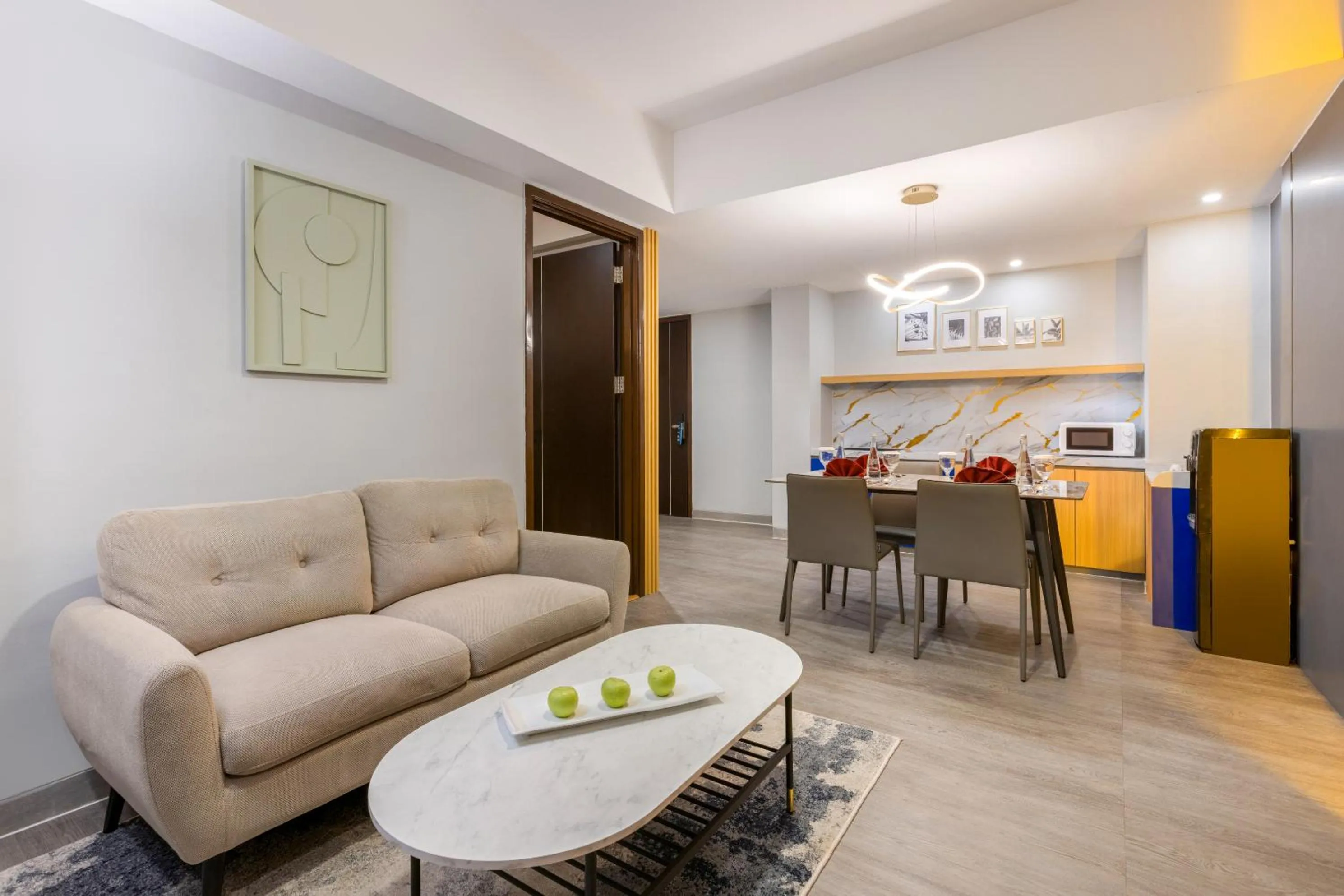 Seating area in Aston Inn Cilacap