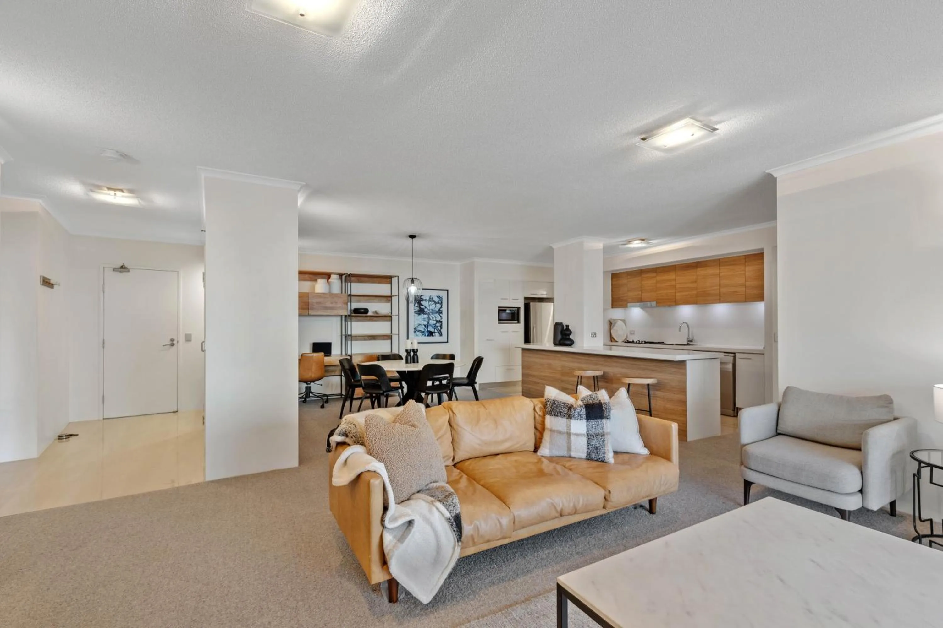 Living room in AAB Apartments