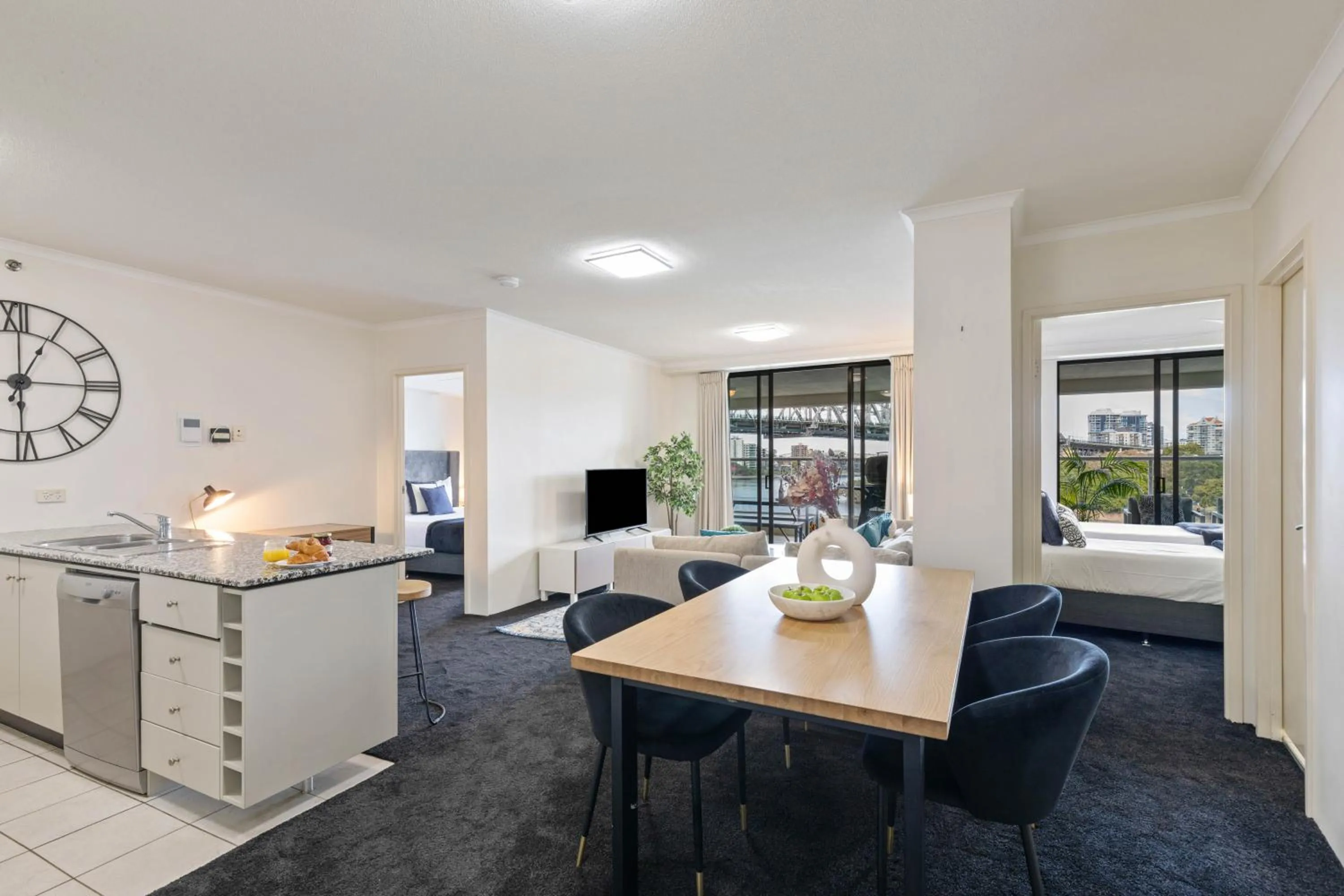 BBQ facilities in AAB Apartments