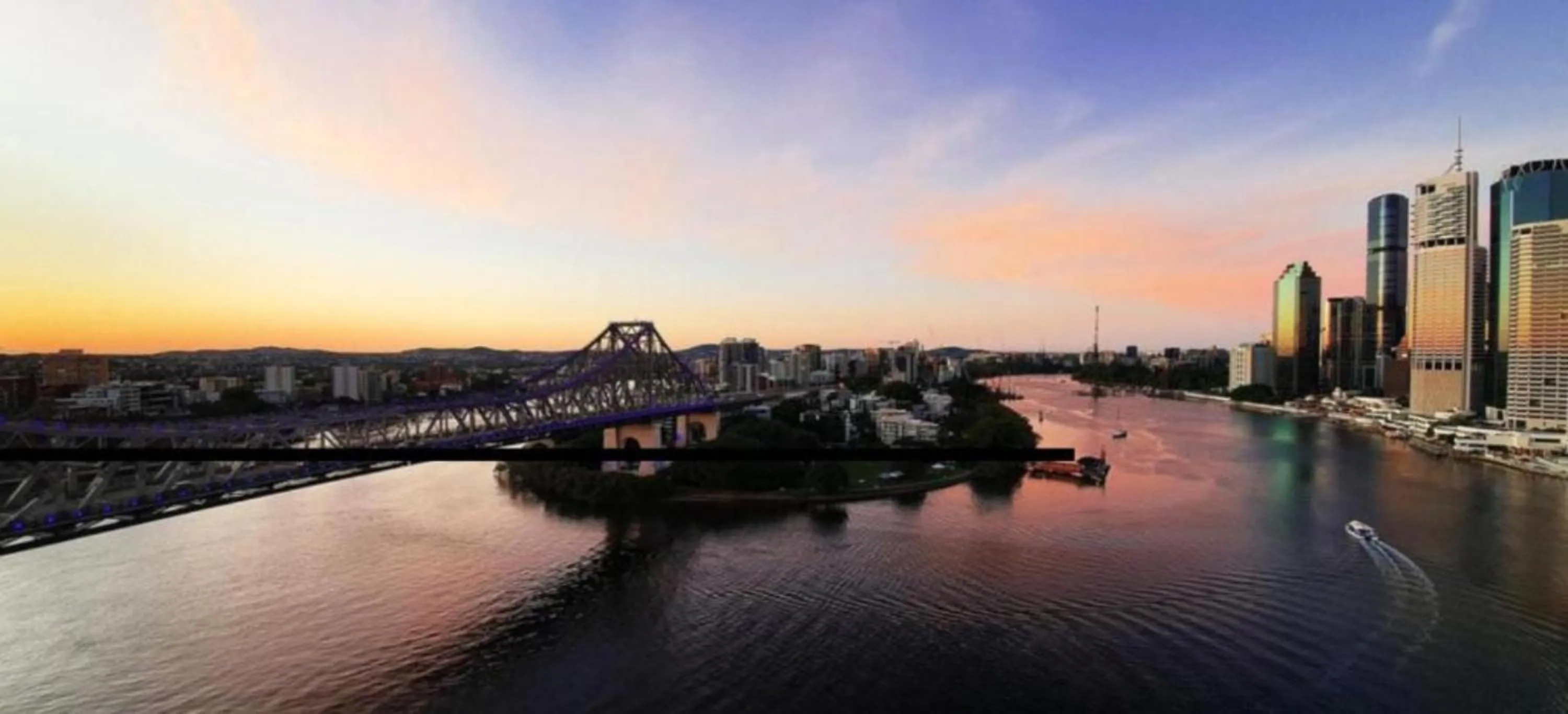 City view in AAB Apartments