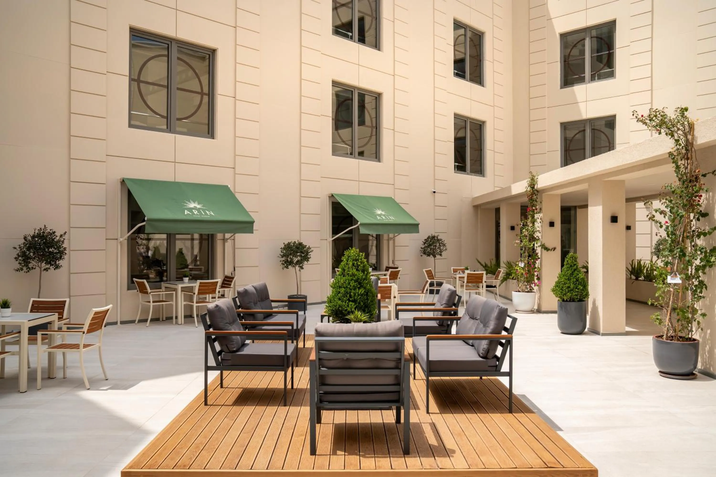 Patio in Arin Resort Bodrum