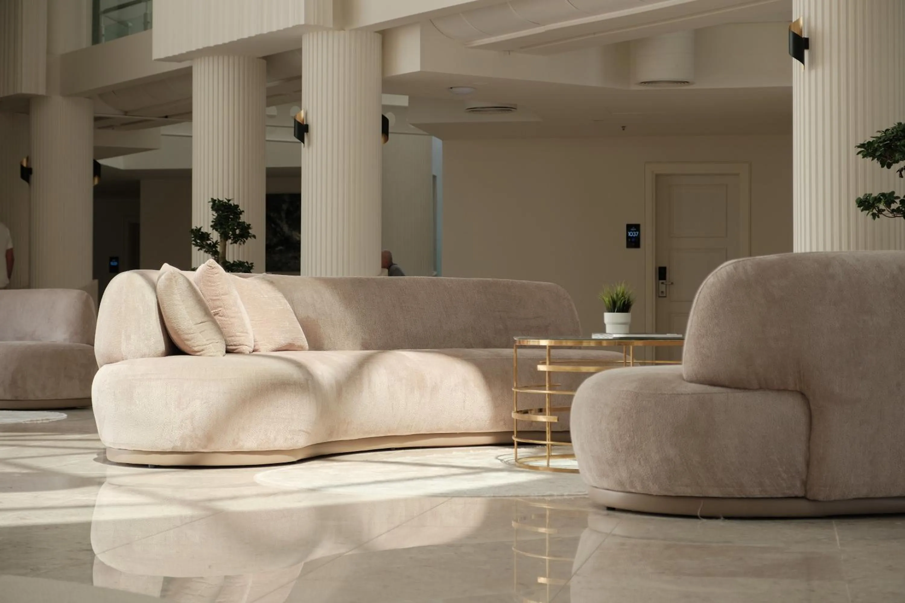 Seating area in Arin Resort Bodrum