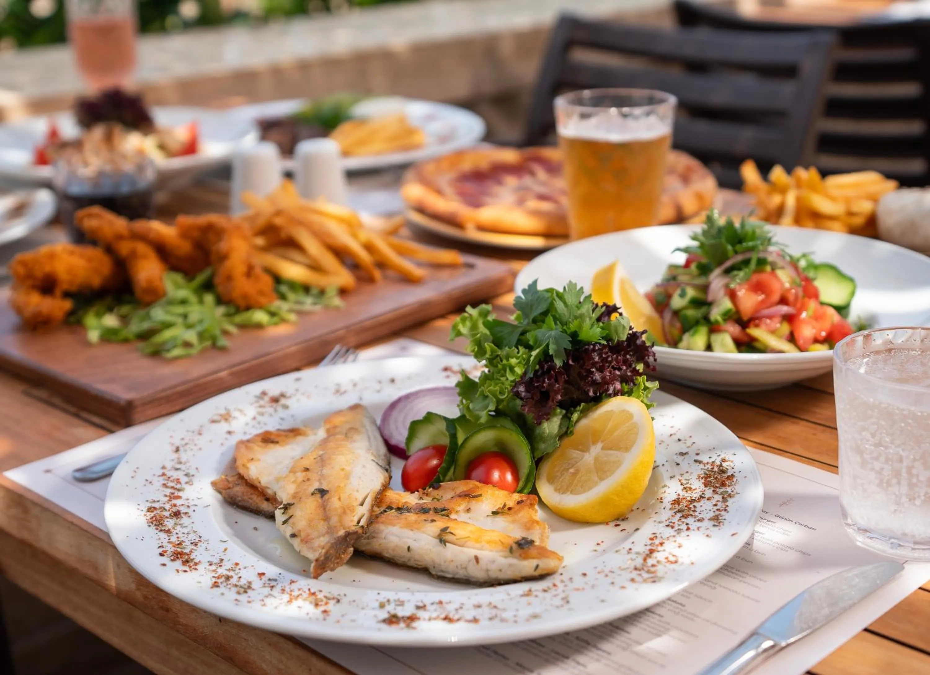 Food and drinks in Arin Resort Bodrum