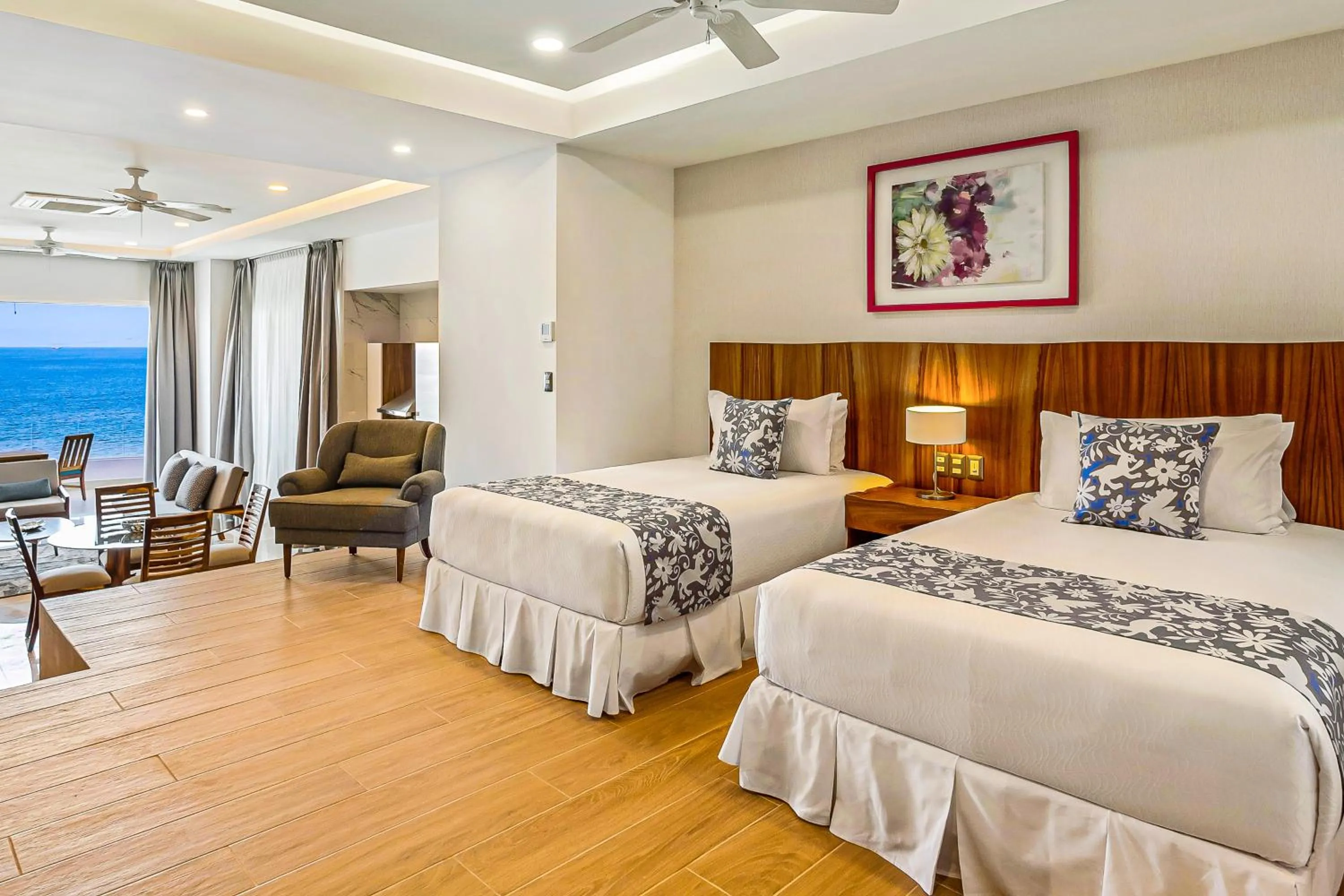 Bed in Blue Horizon 401