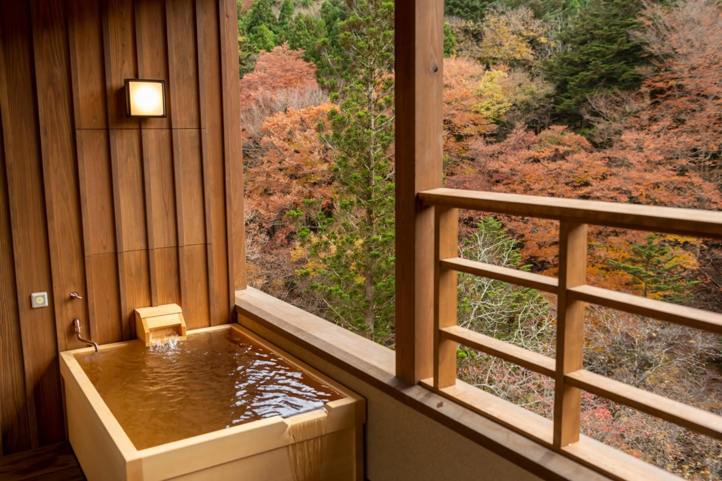 Open Air Bath in Shionoyu Onsen Rengetsu