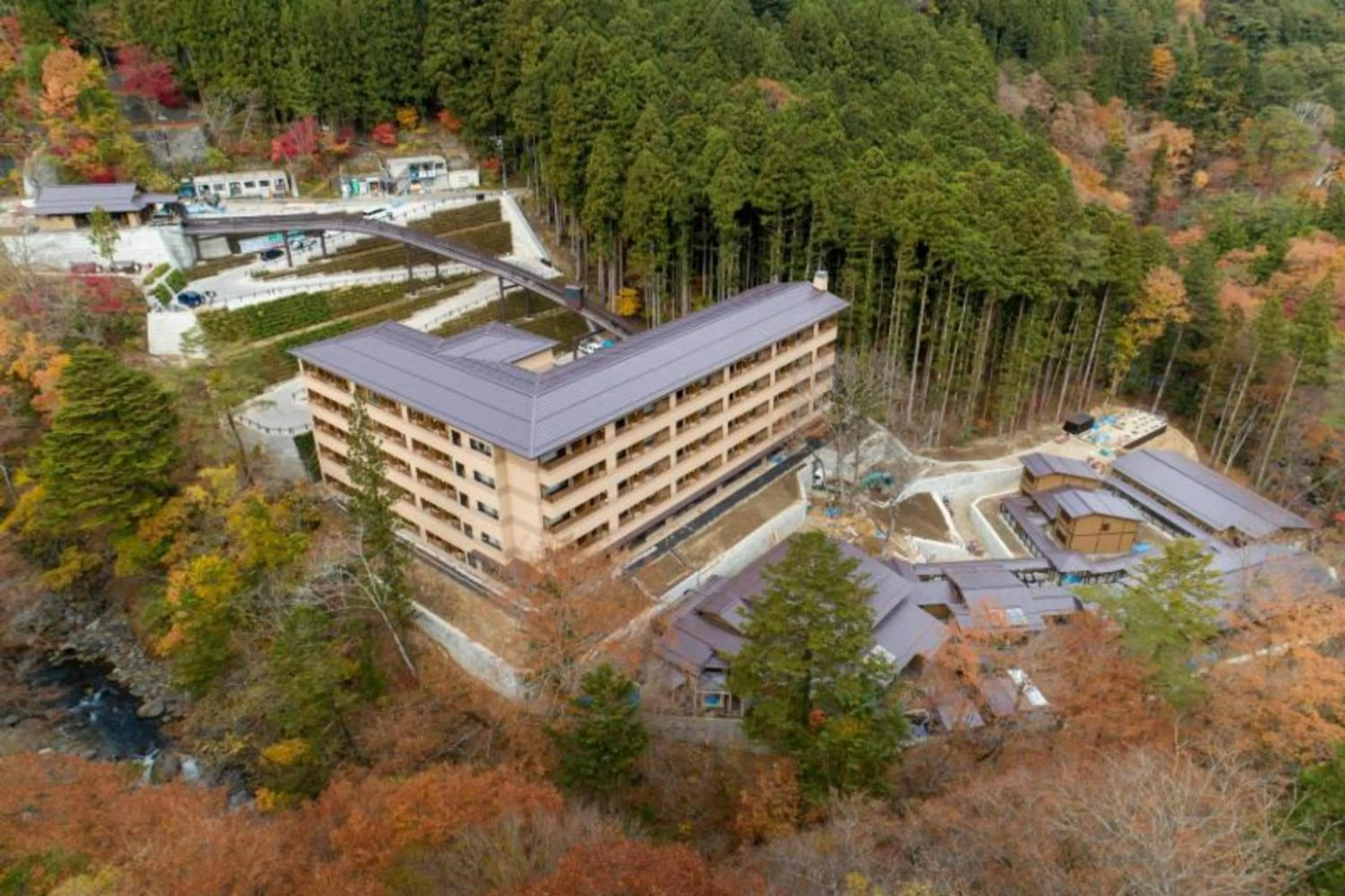 Property building in Shionoyu Onsen Rengetsu