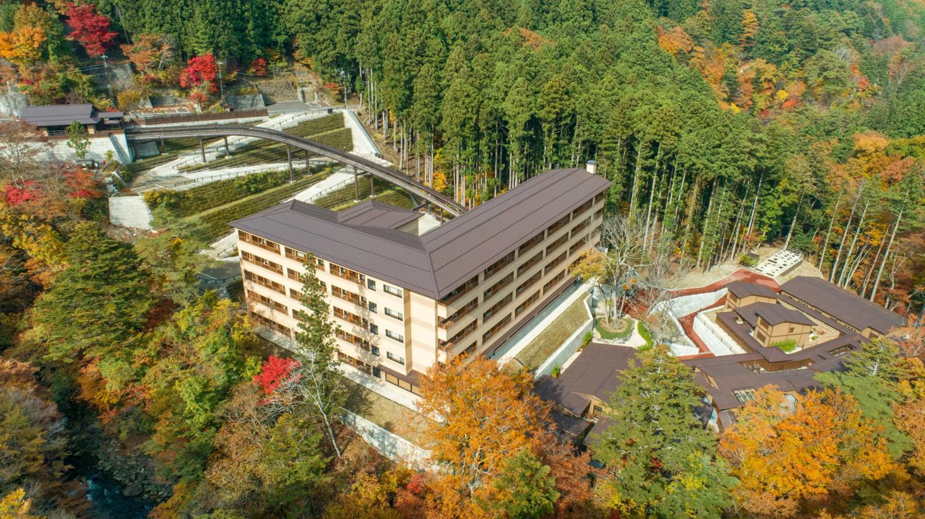 Property building in Shionoyu Onsen Rengetsu
