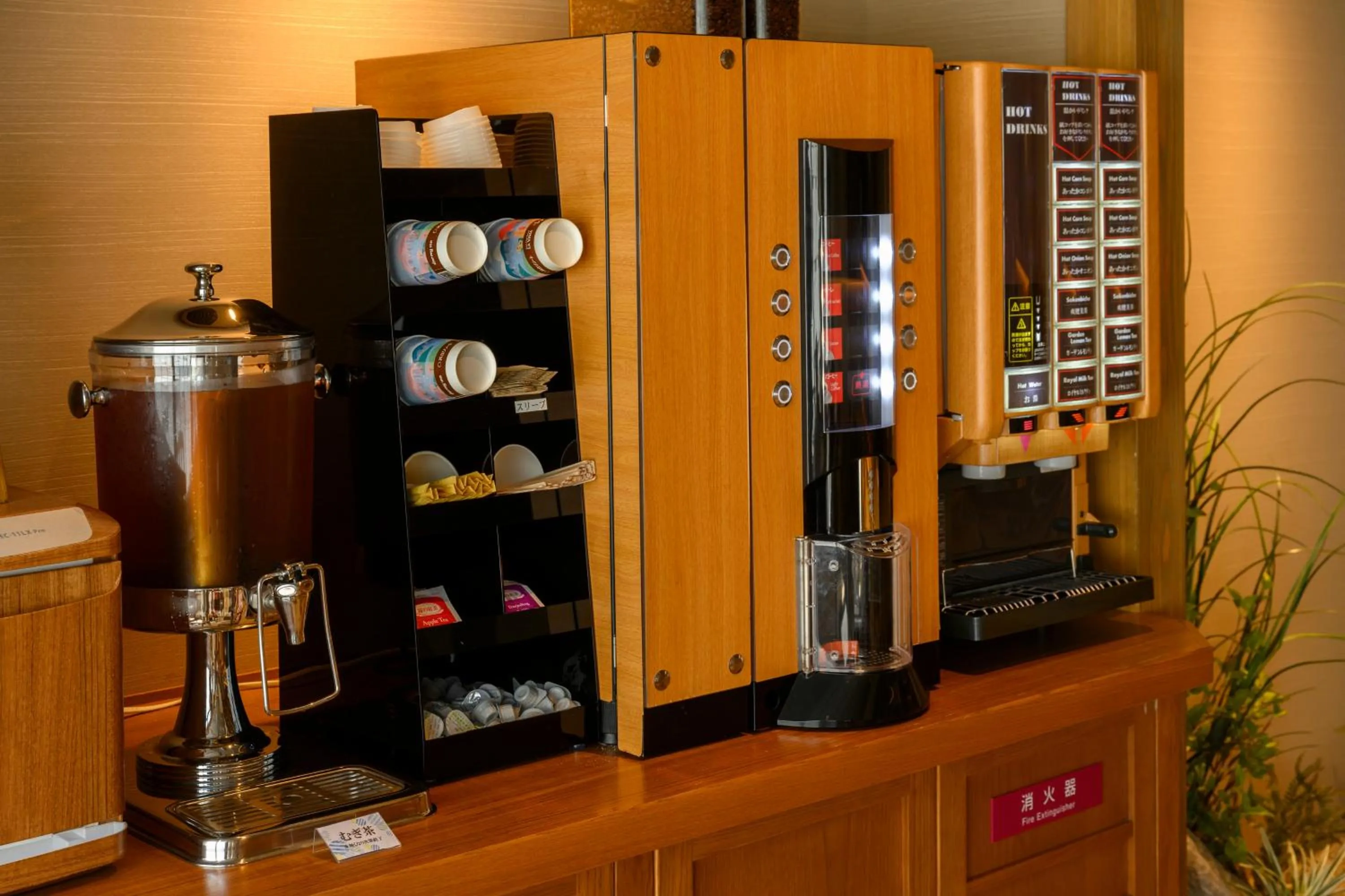 Drinks in Shionoyu Onsen Rengetsu