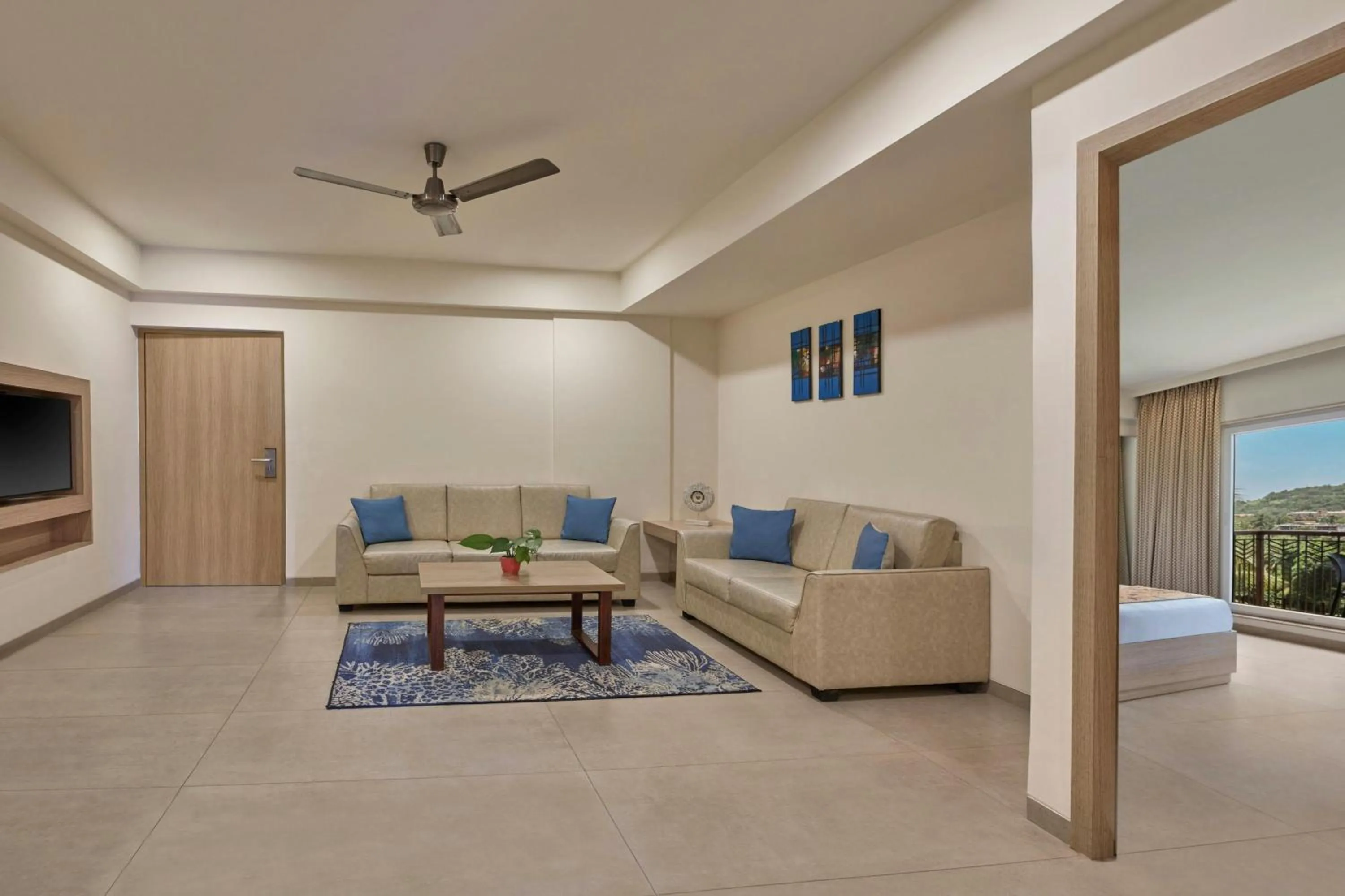 Living room in The Fern Habitat Goa, Candolim, Series by Marriott