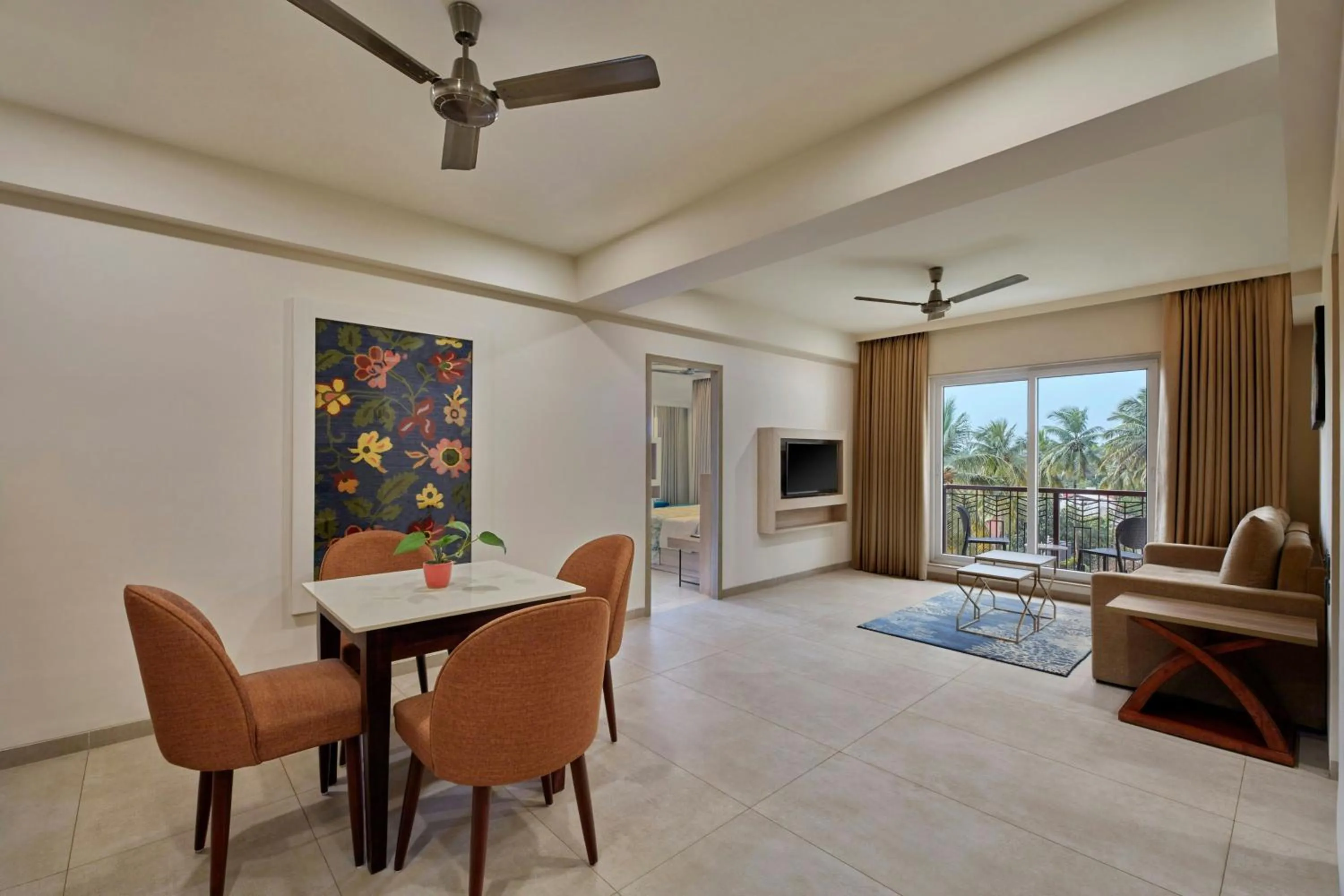 Living room in The Fern Habitat Goa, Candolim, Series by Marriott
