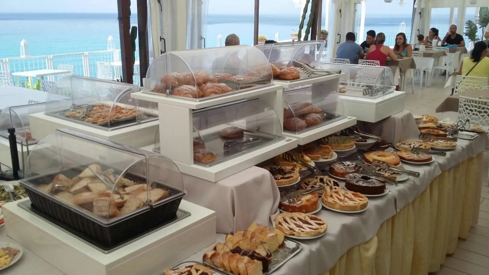 Buffet breakfast in Mediterranean Boutique Hotel