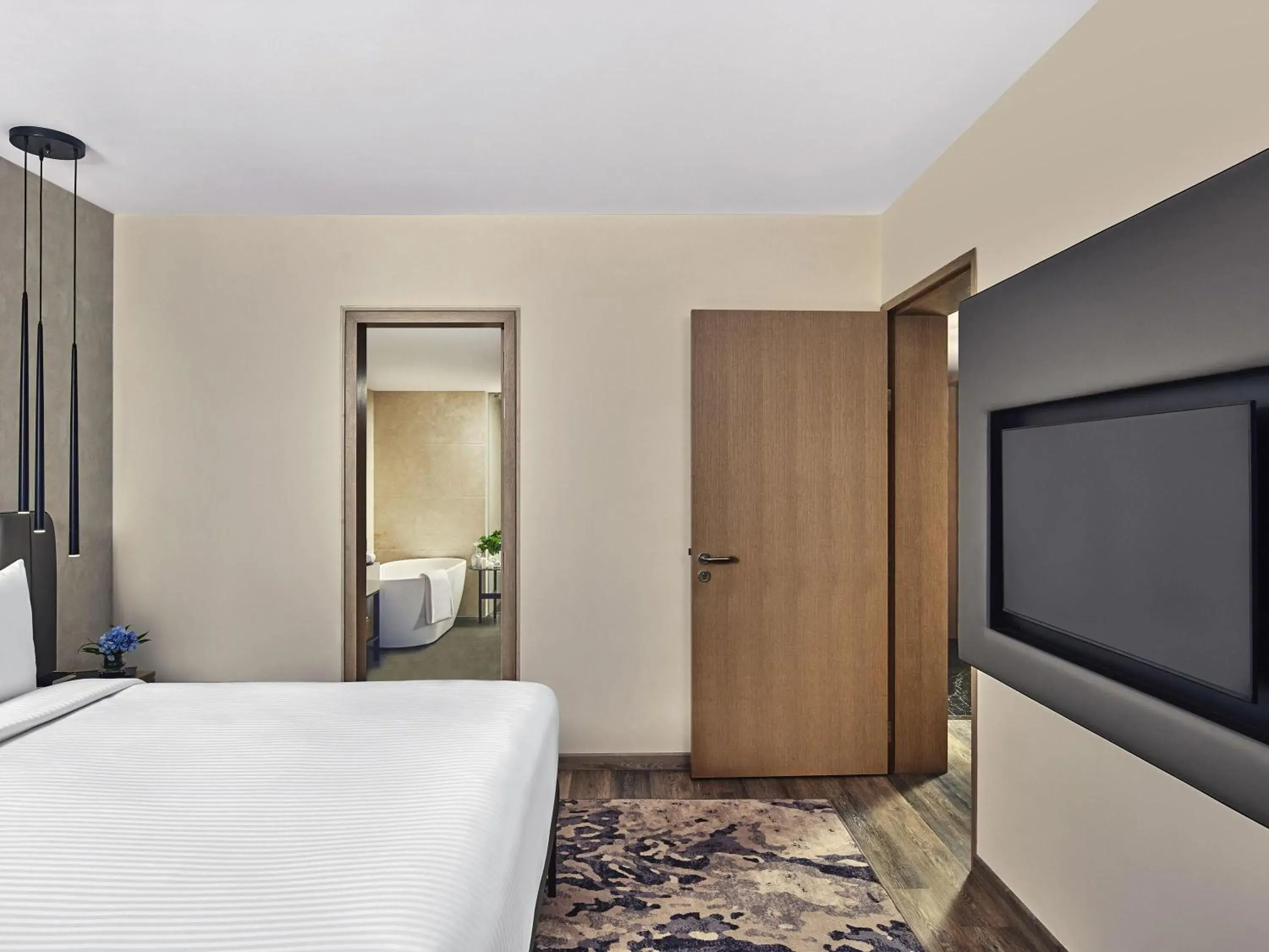 Superior Suite King Bed with Living room, with Cocktail Hours & Short Eats in Novotel Mumbai International Airport Superior Suite King Bed with Living room, with Cocktail Hours & Short Eats in Novotel Mumbai International Airport