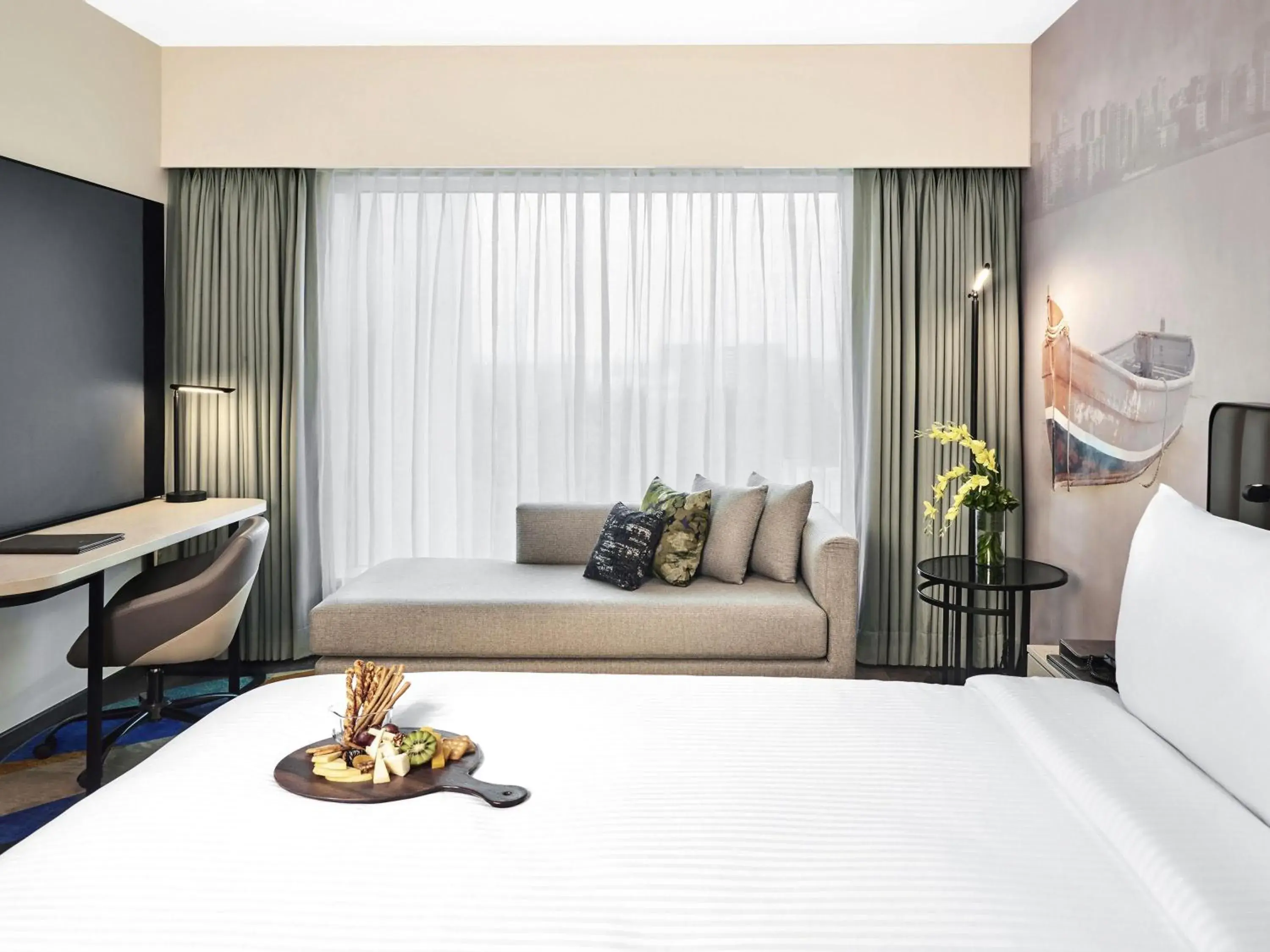 Standard Double Room with 20% Discount on Spa, Laundry, and Food & Soft Beverages in Novotel Mumbai International Airport Standard Double Room with 20% Discount on Spa, Laundry, and Food & Soft Beverages in Novotel Mumbai International Airport