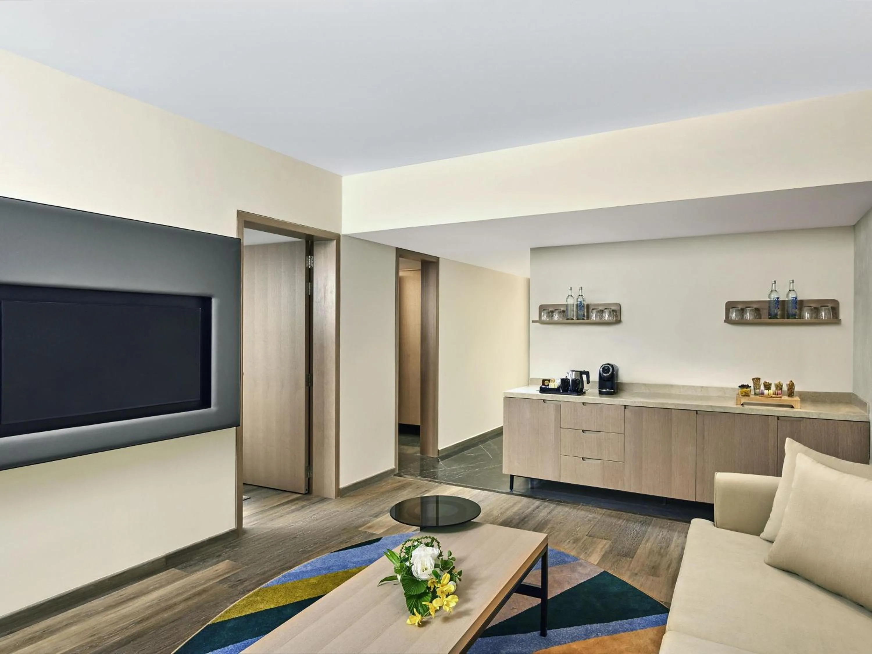 Bedroom in Novotel Mumbai International Airport