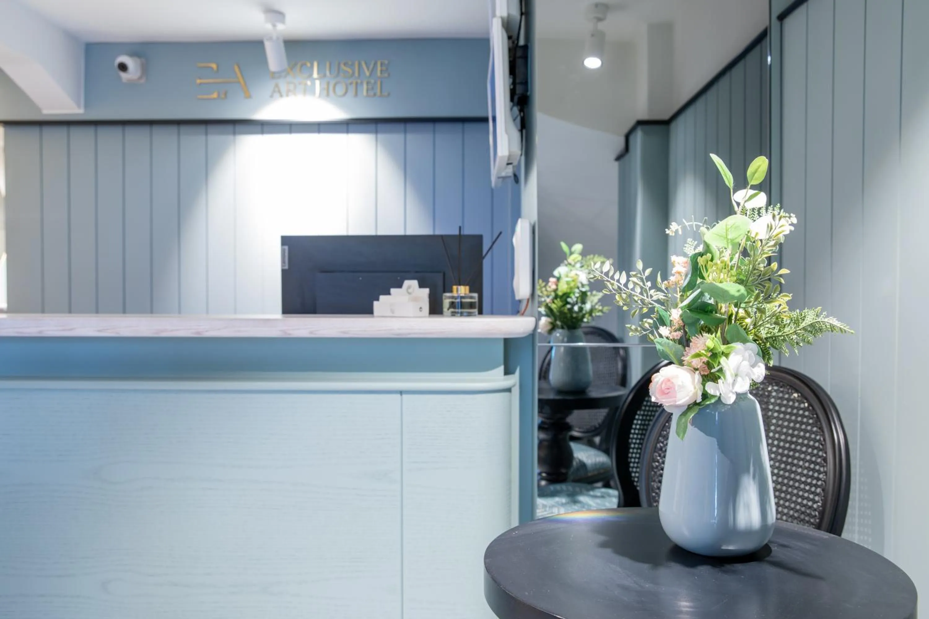 Lobby or reception in EA Exclusive Hotel