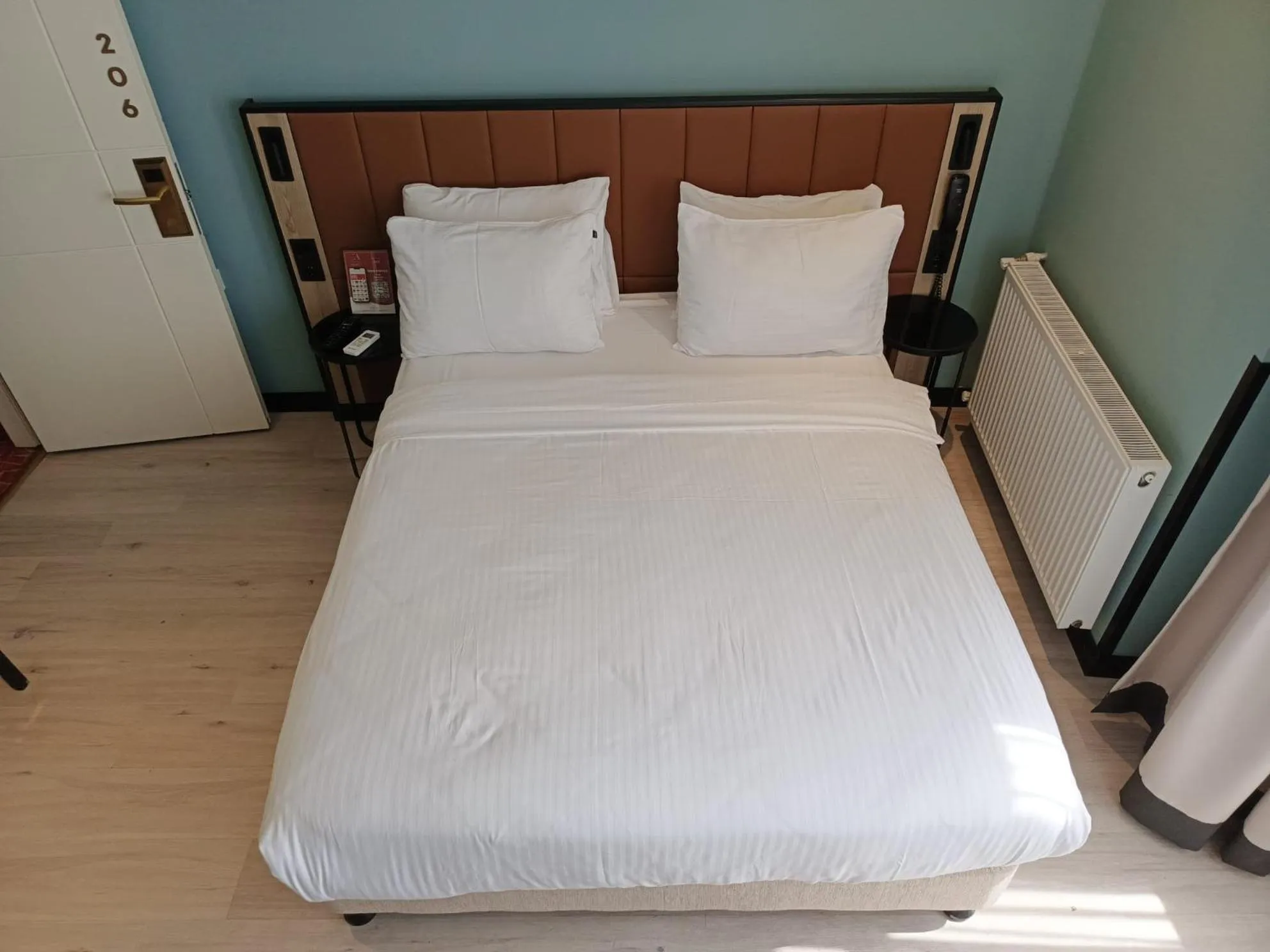 Bed in Exclusive Art Hotel