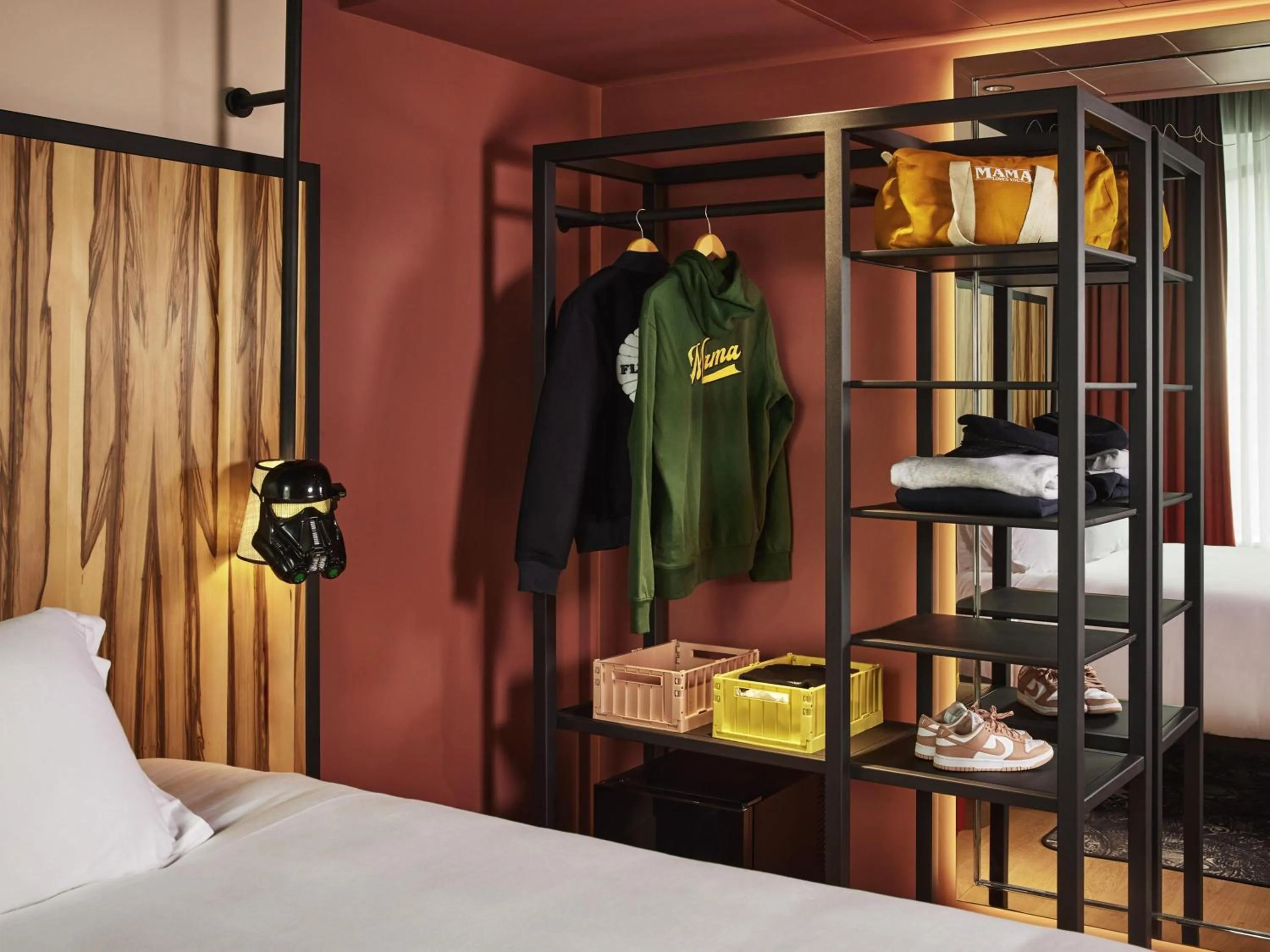 Medium Mama Twin Room in Mama Shelter Rennes