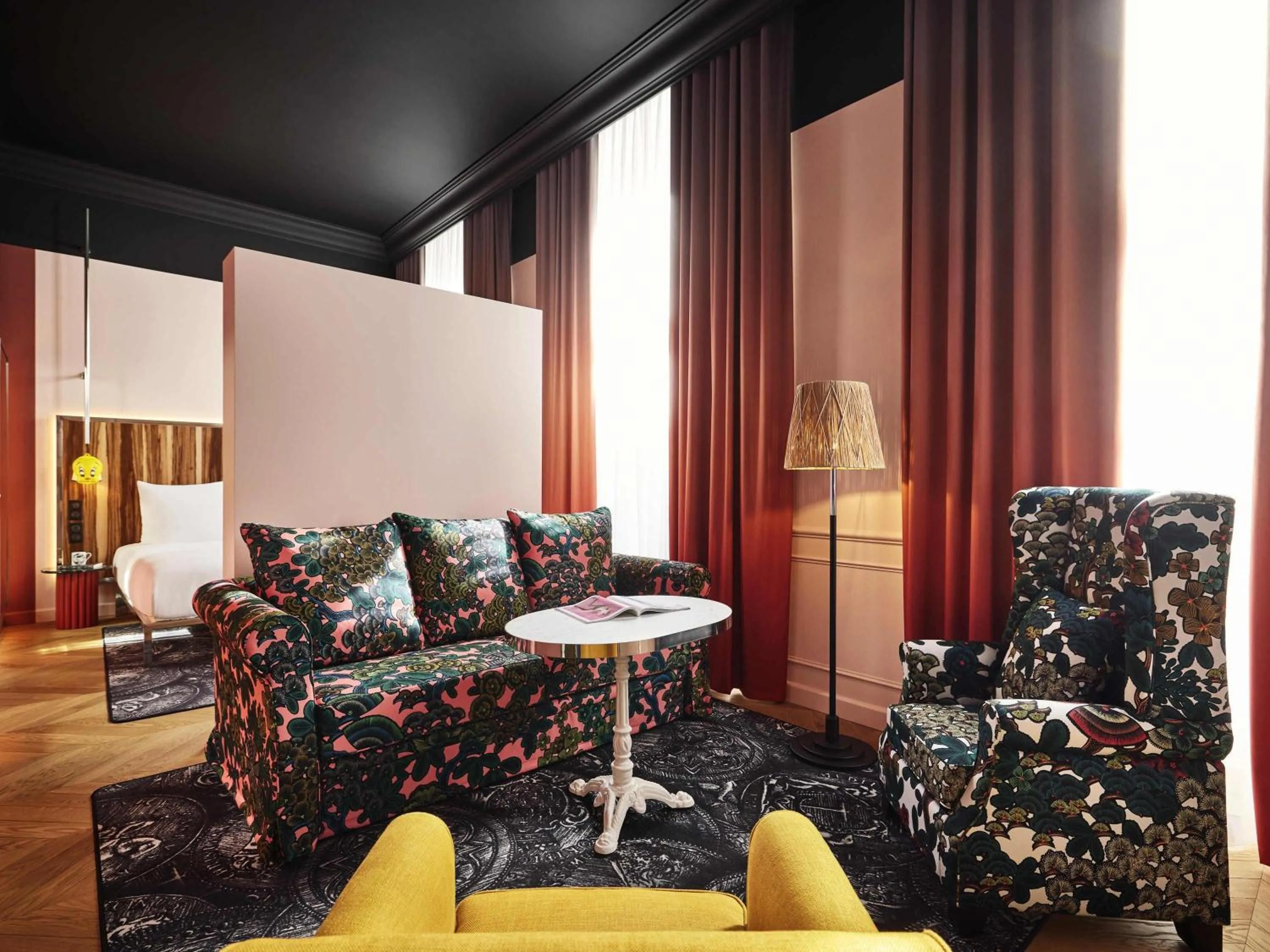 Bedroom in Mama Shelter Rennes