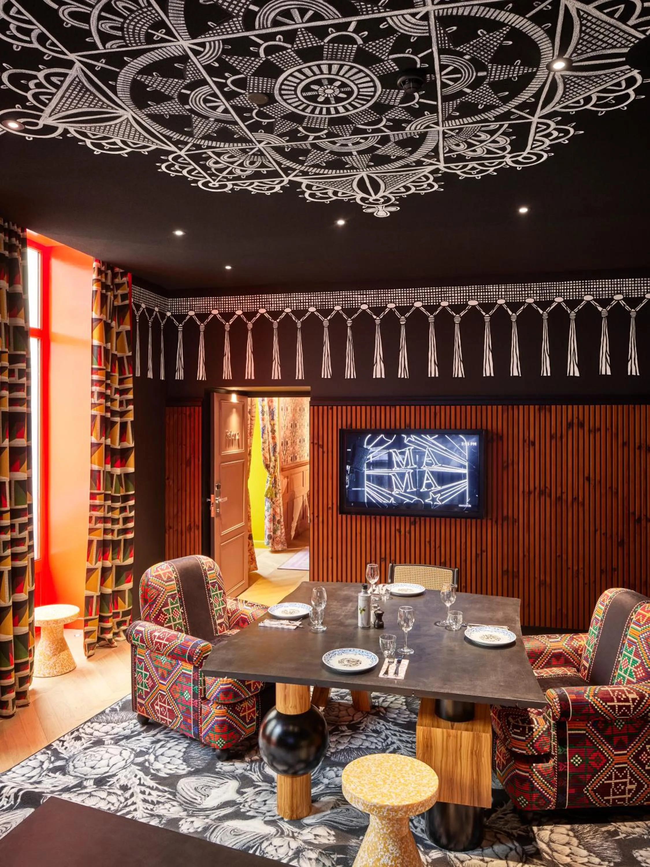 Meeting/conference room in Mama Shelter Rennes