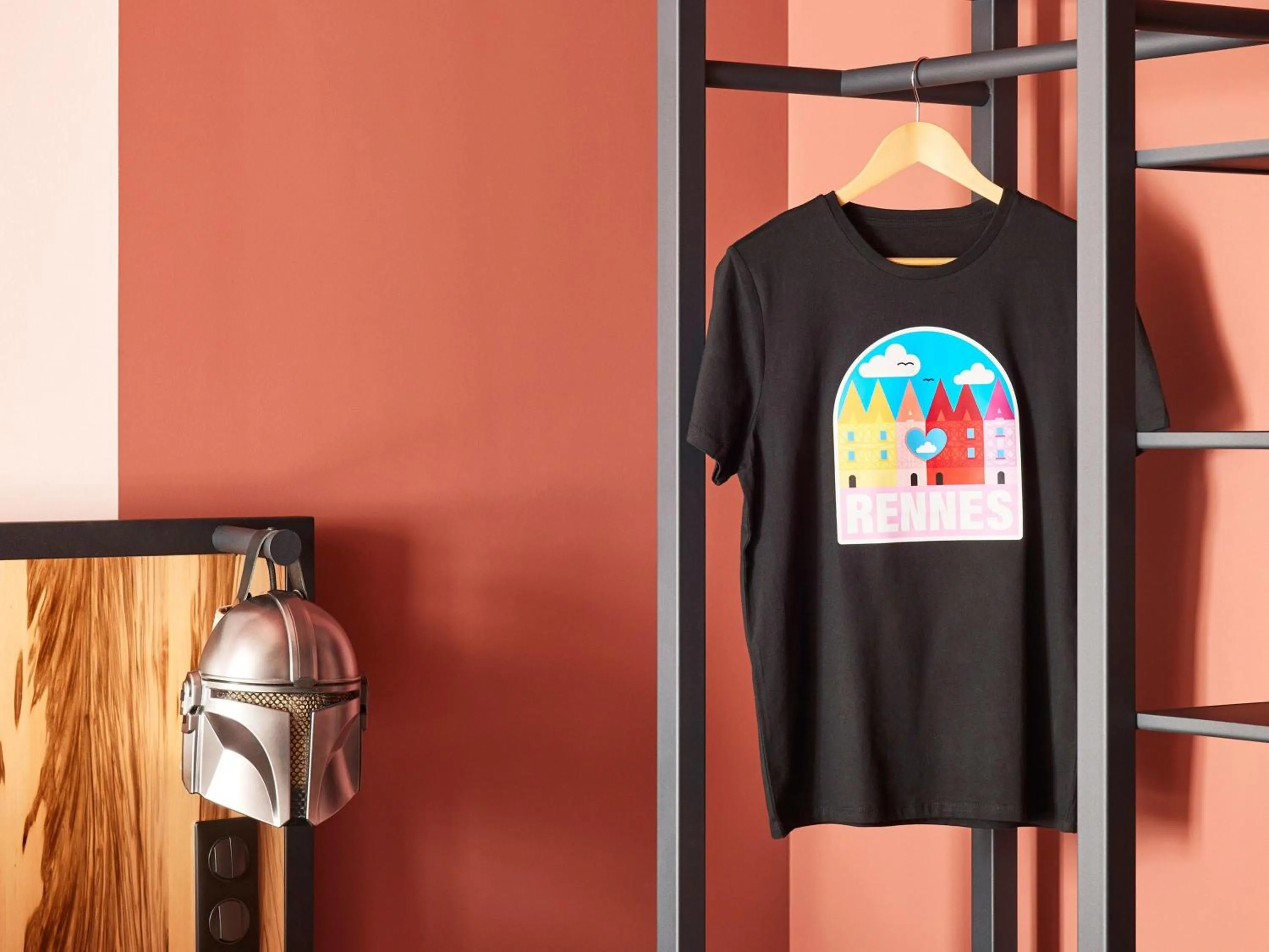 Bedroom in Mama Shelter Rennes