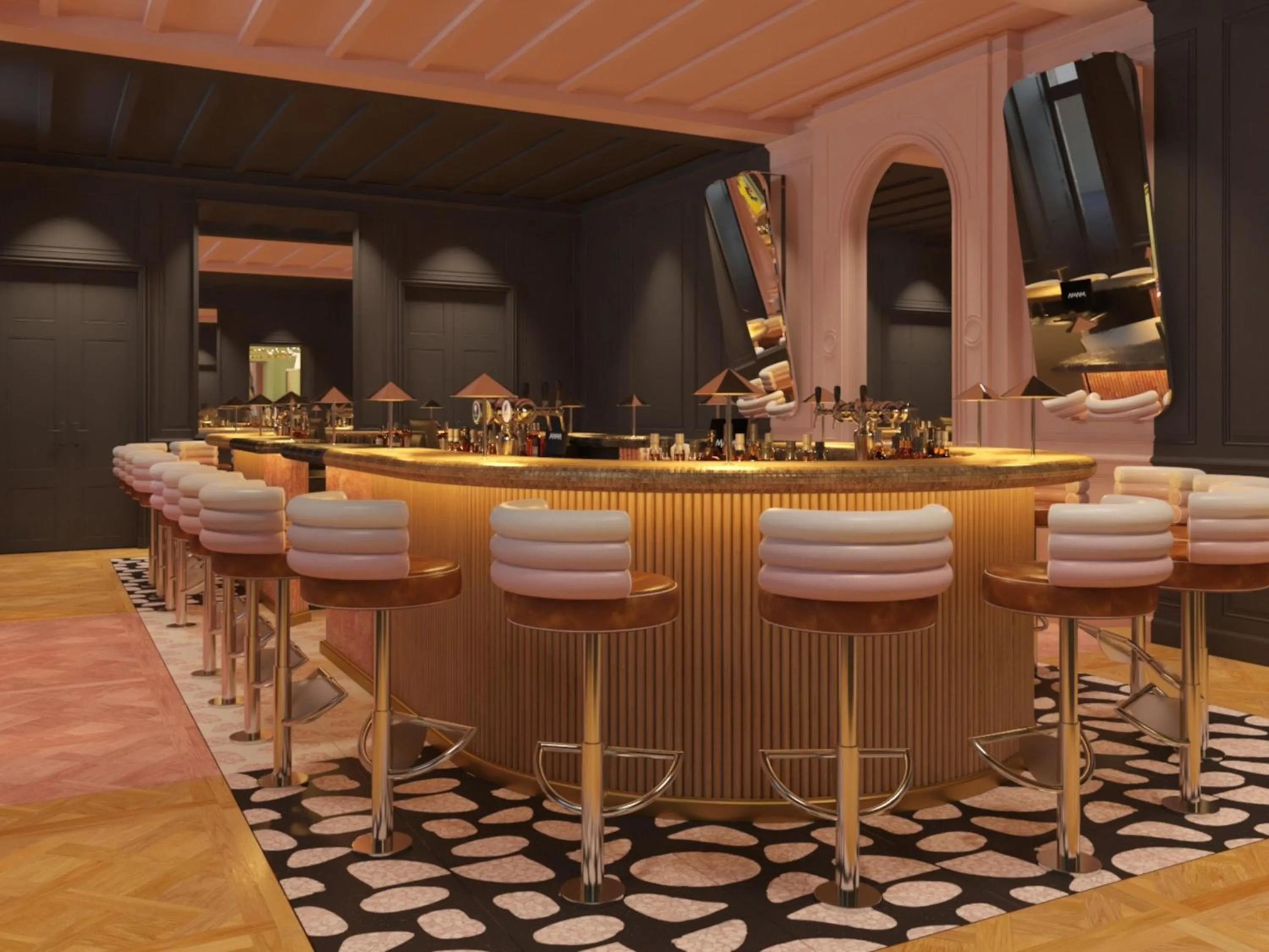 Lounge or bar in Mama Shelter Rennes