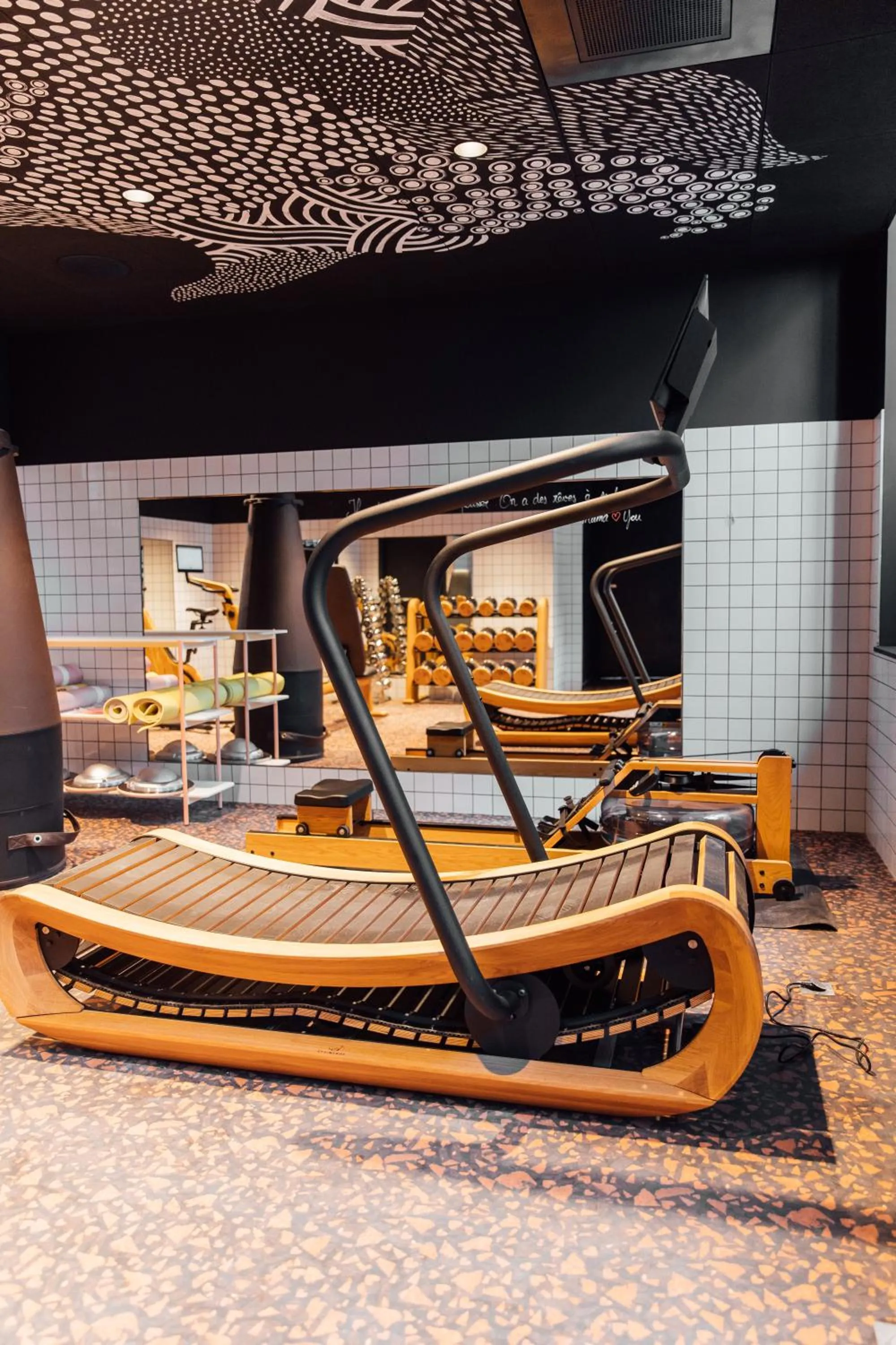 Fitness centre/facilities in Mama Shelter Rennes