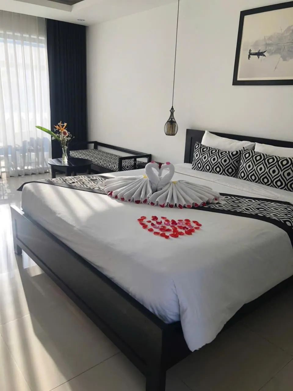 Bed in Gem Riverside Hotel Hoi An