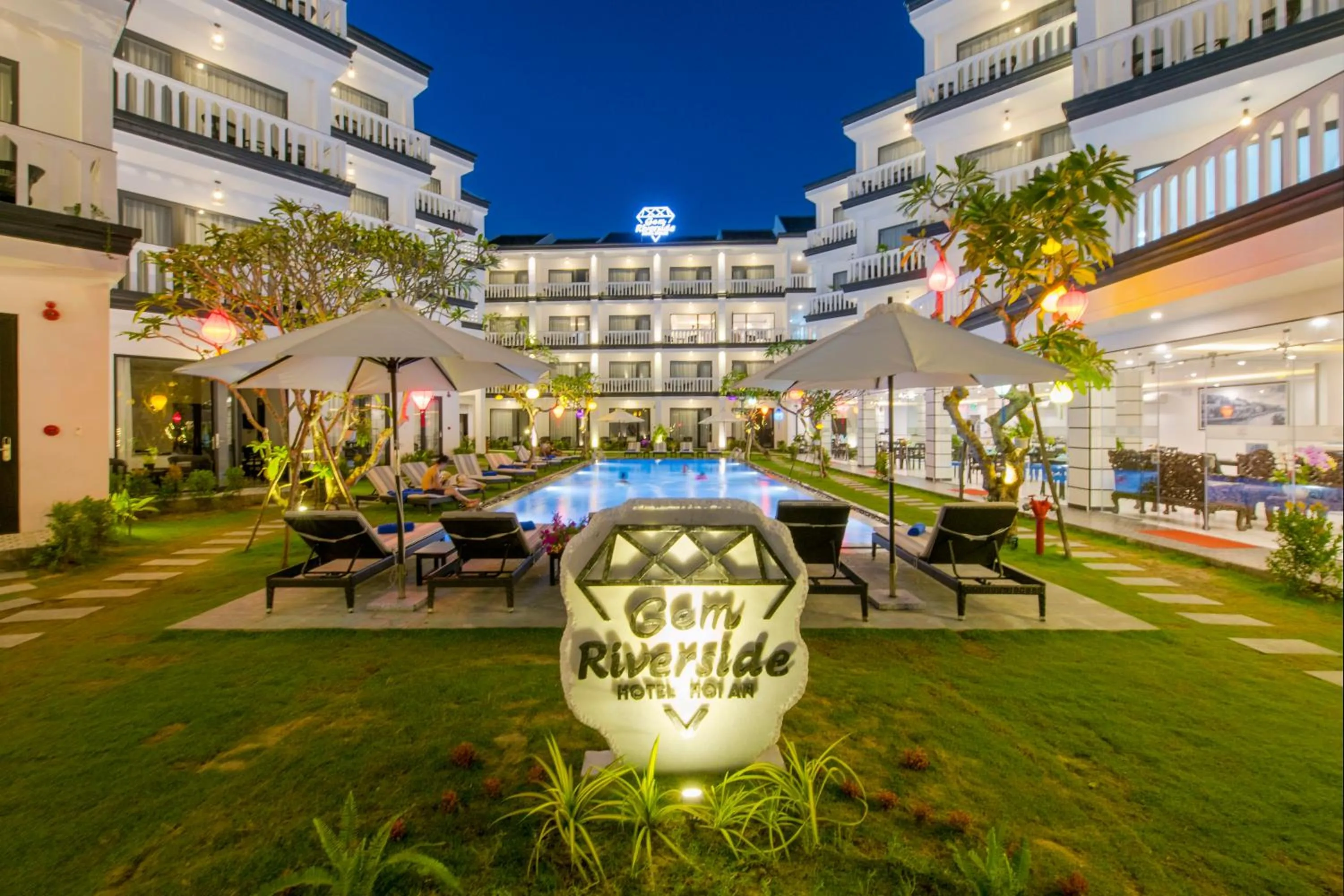 Property building in Gem Riverside Hotel Hoi An