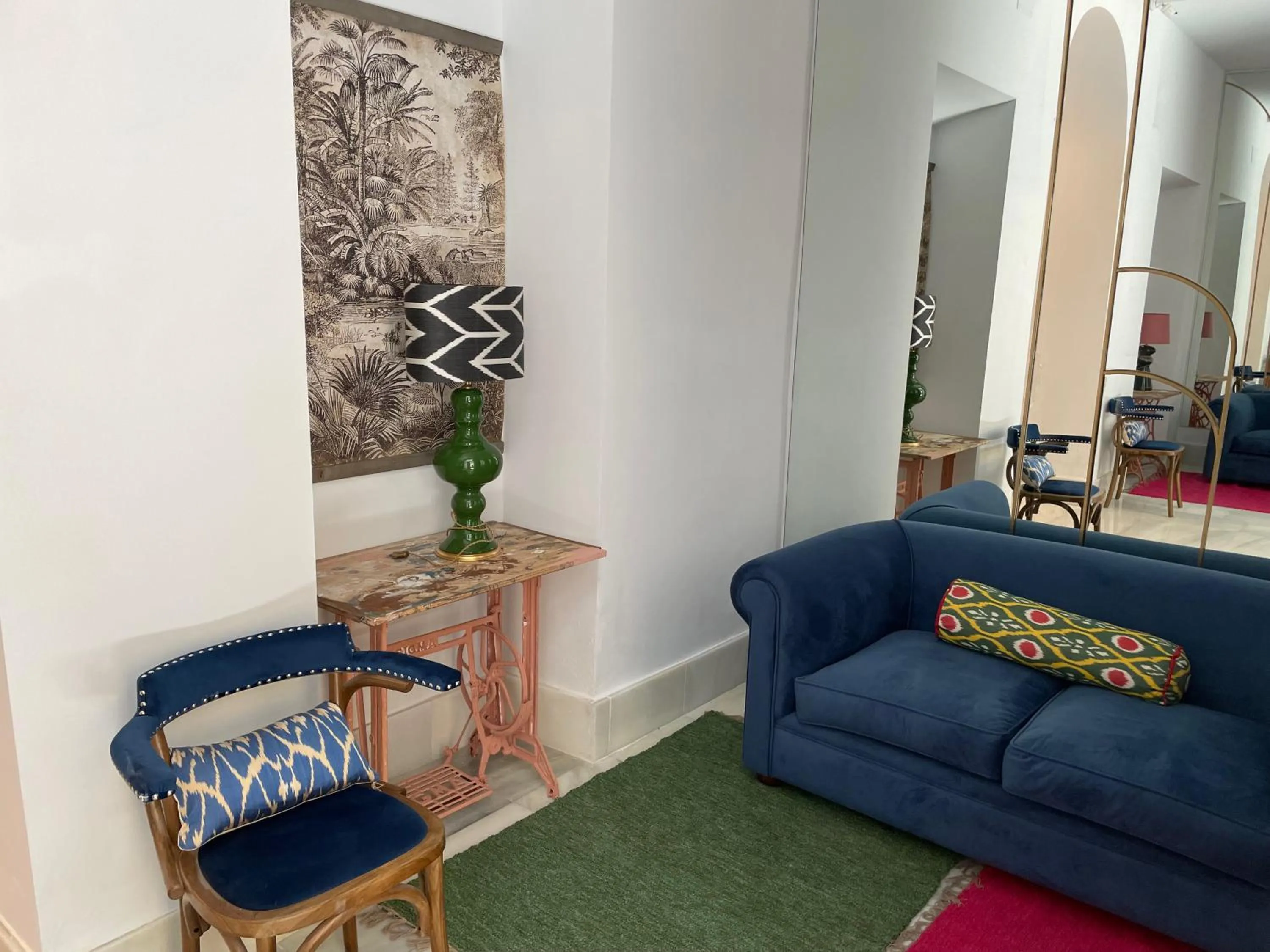 Living room in Hostal Hom Museo