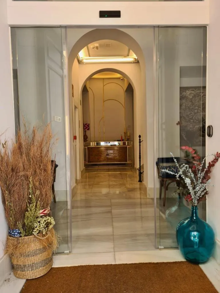 Lobby or reception in Hostal Hom Museo