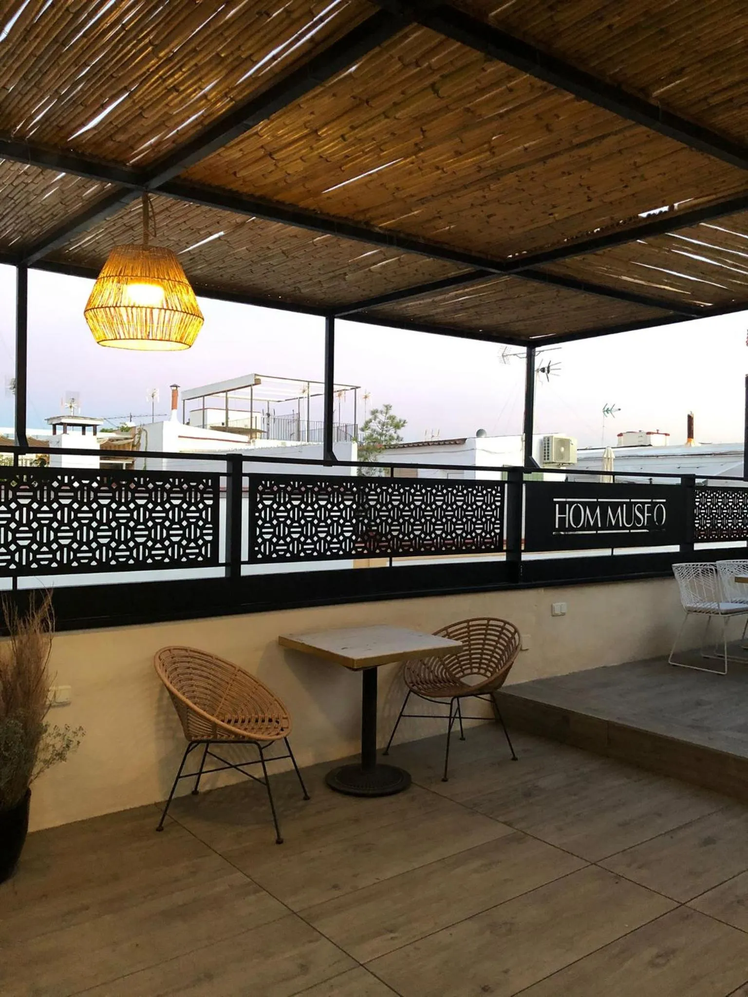 Balcony/Terrace in Hostal Hom Museo
