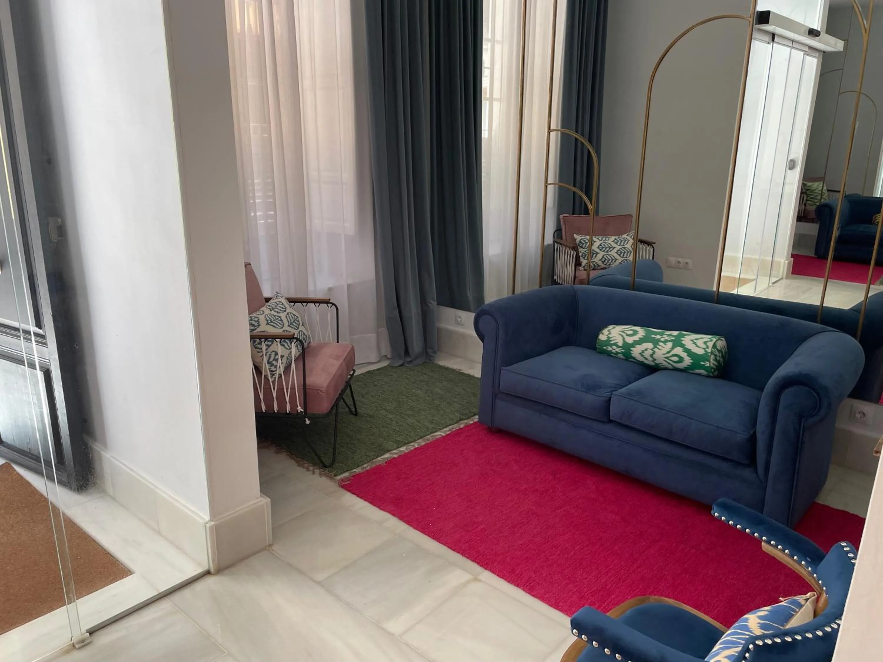 Living room in Hostal Hom Museo